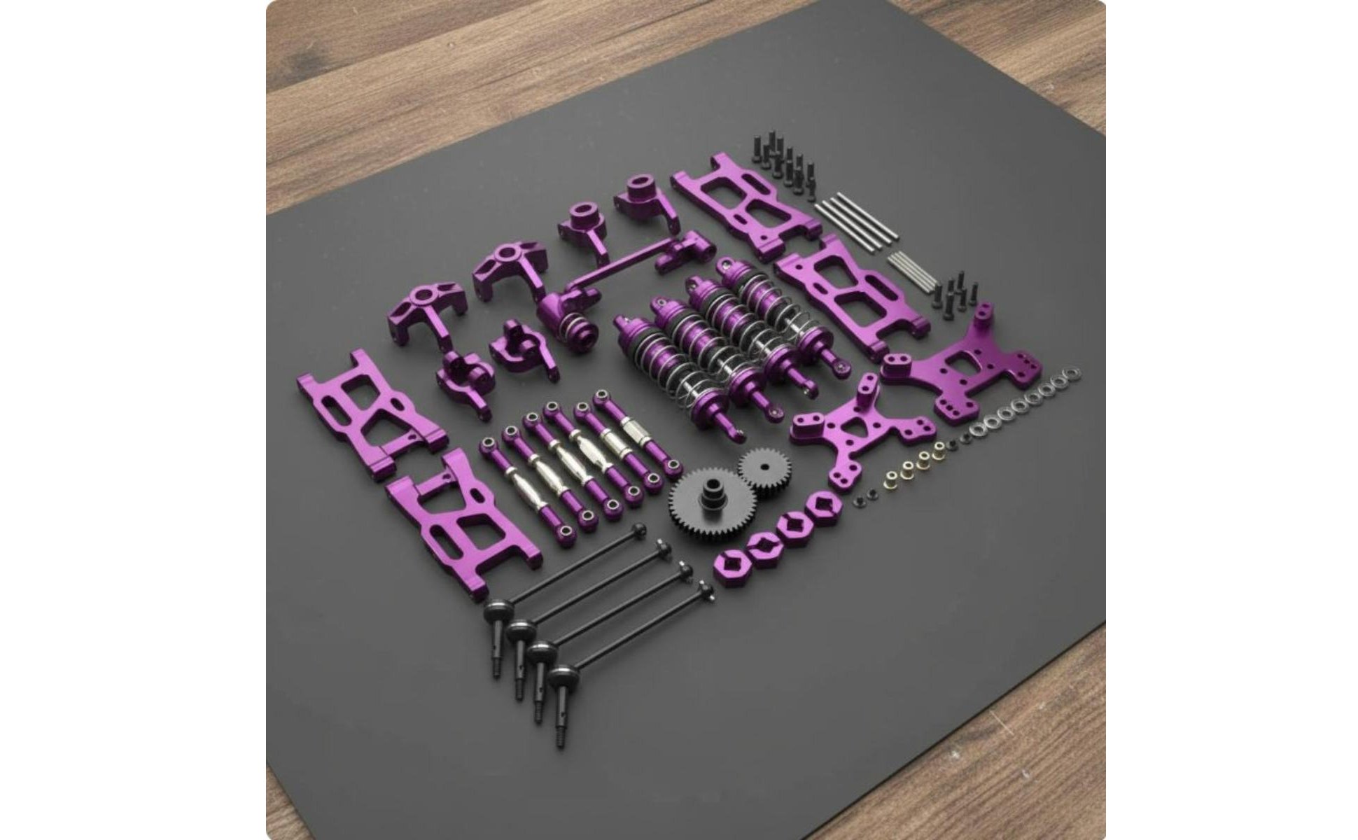 RC Car Metal Upgrade Kit Long-Lasting WLtoys Modification Parts Set