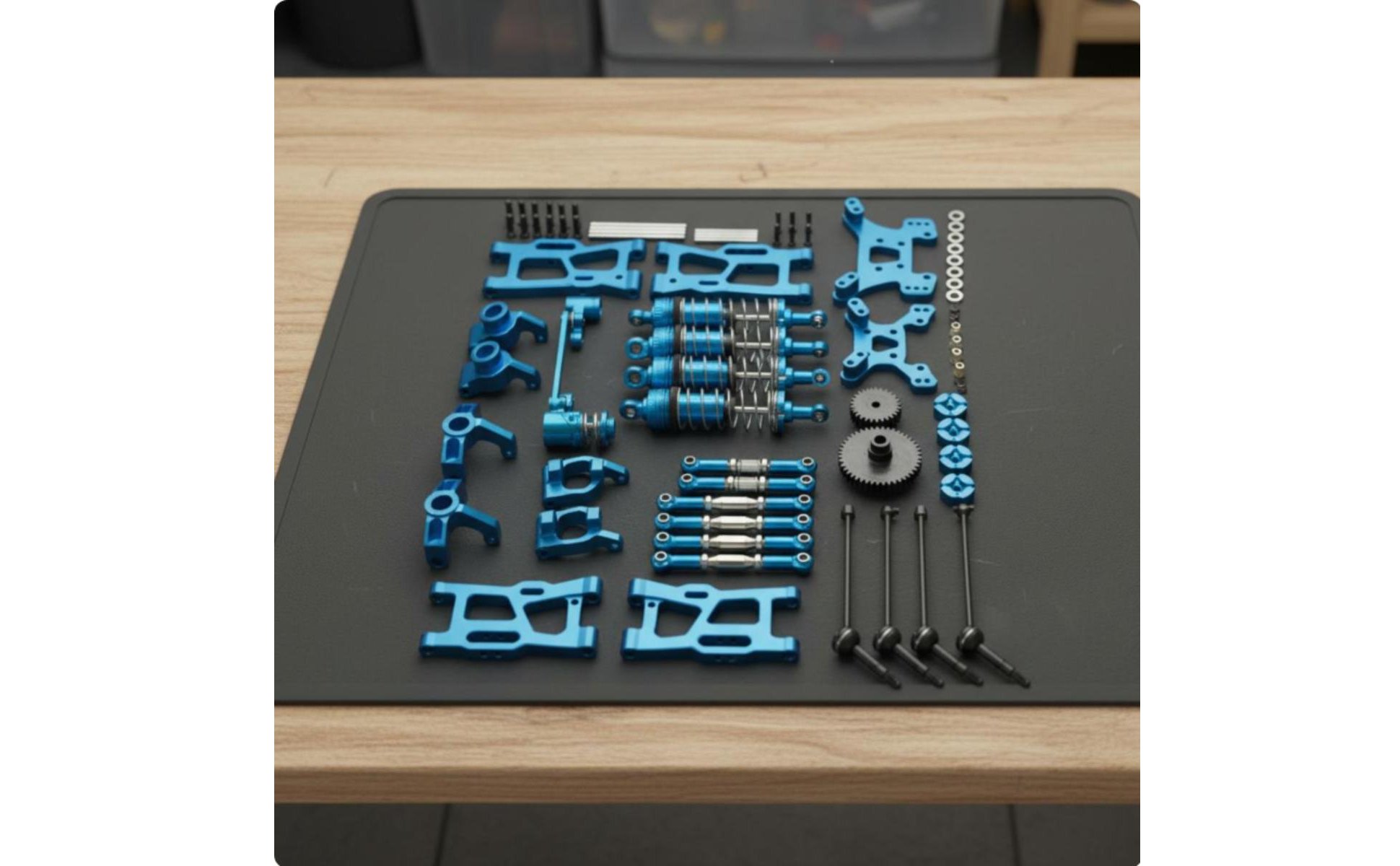 RC Car Metal Upgrade Kit Long-Lasting WLtoys Modification Parts Set