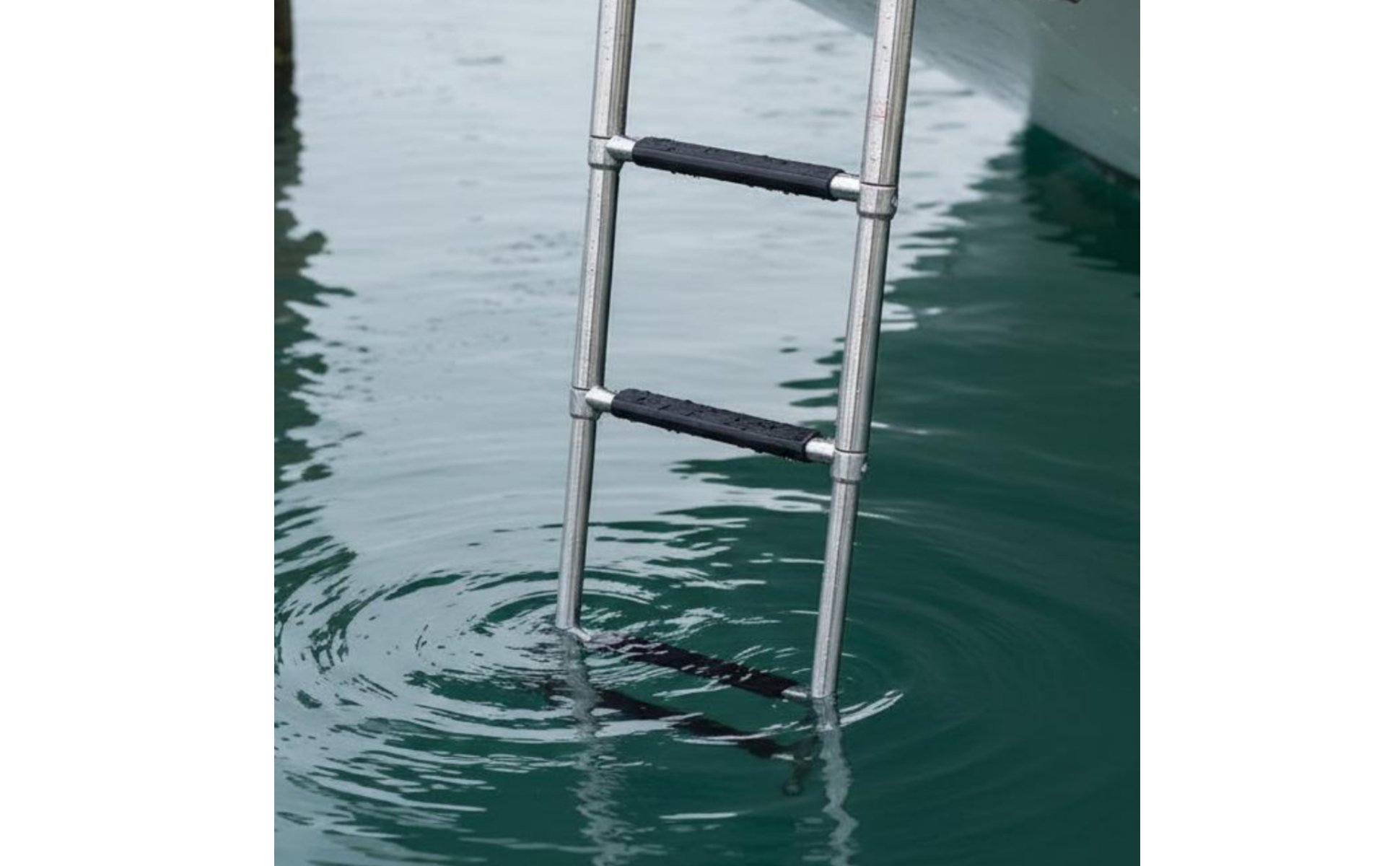 Telescoping Boat Ladder Foldable Folding Boarding Ladder