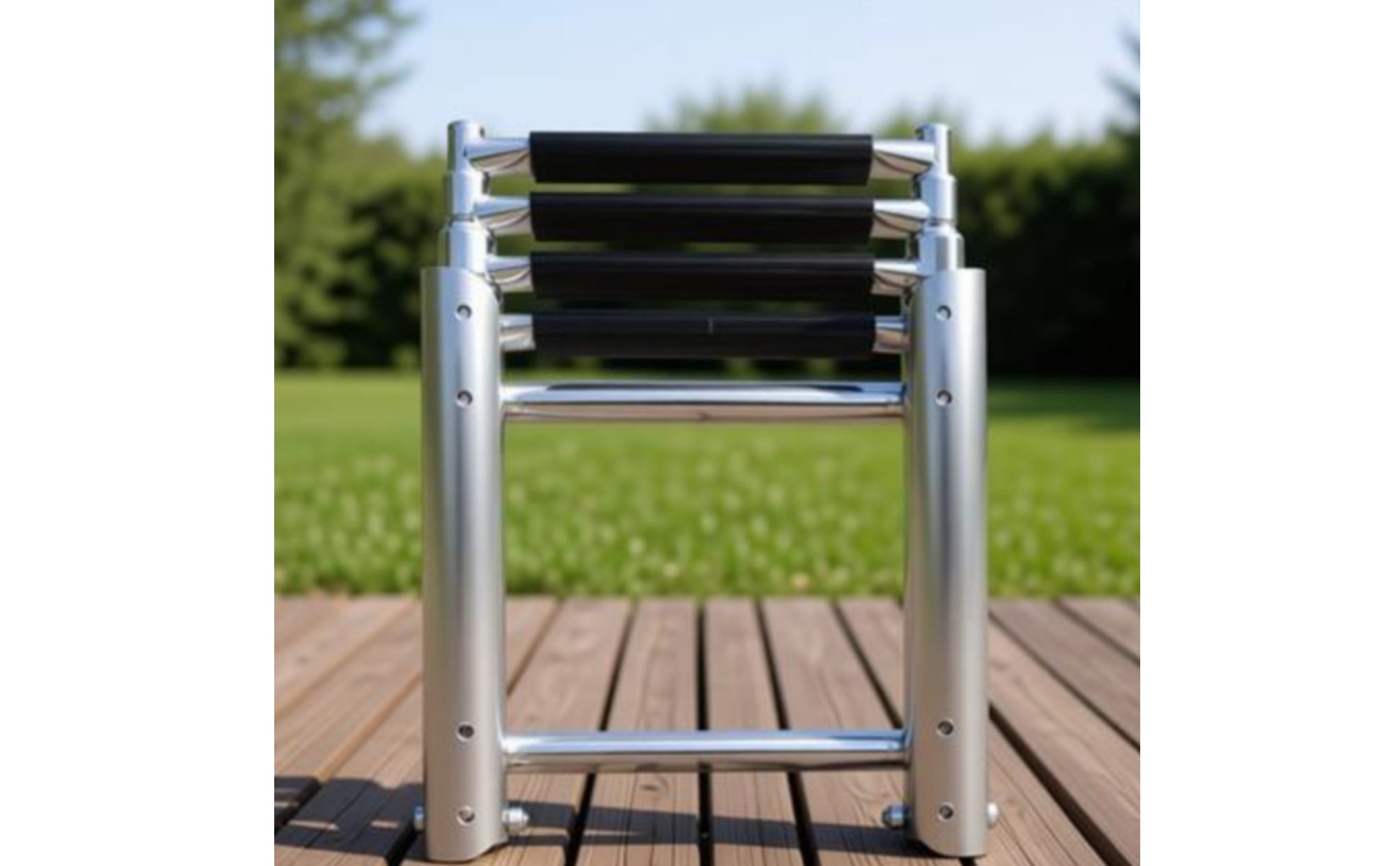 Telescoping Boat Ladder Foldable Folding Boarding Ladder