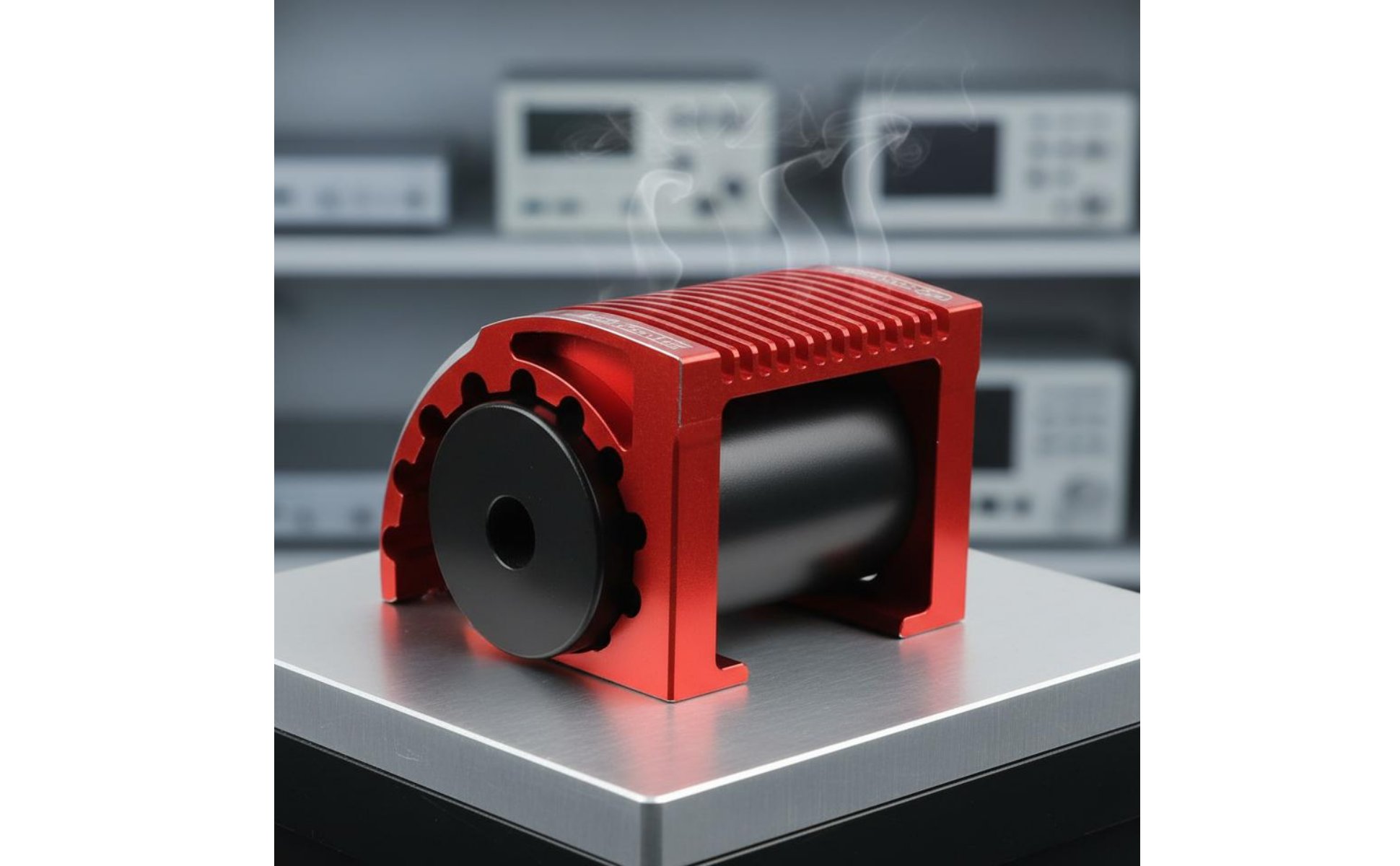 42mm Motor Kühlkörper CNC-gefertigt Motor Kühlkörper hohe Kühleffizienz