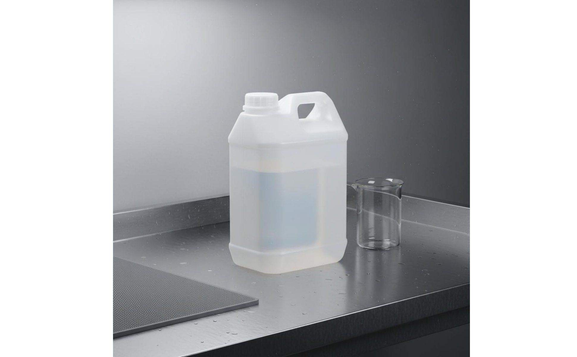 Food-Safe Plastic Jug Versatile Large Capacity Oil Bottle Leak-Resistant