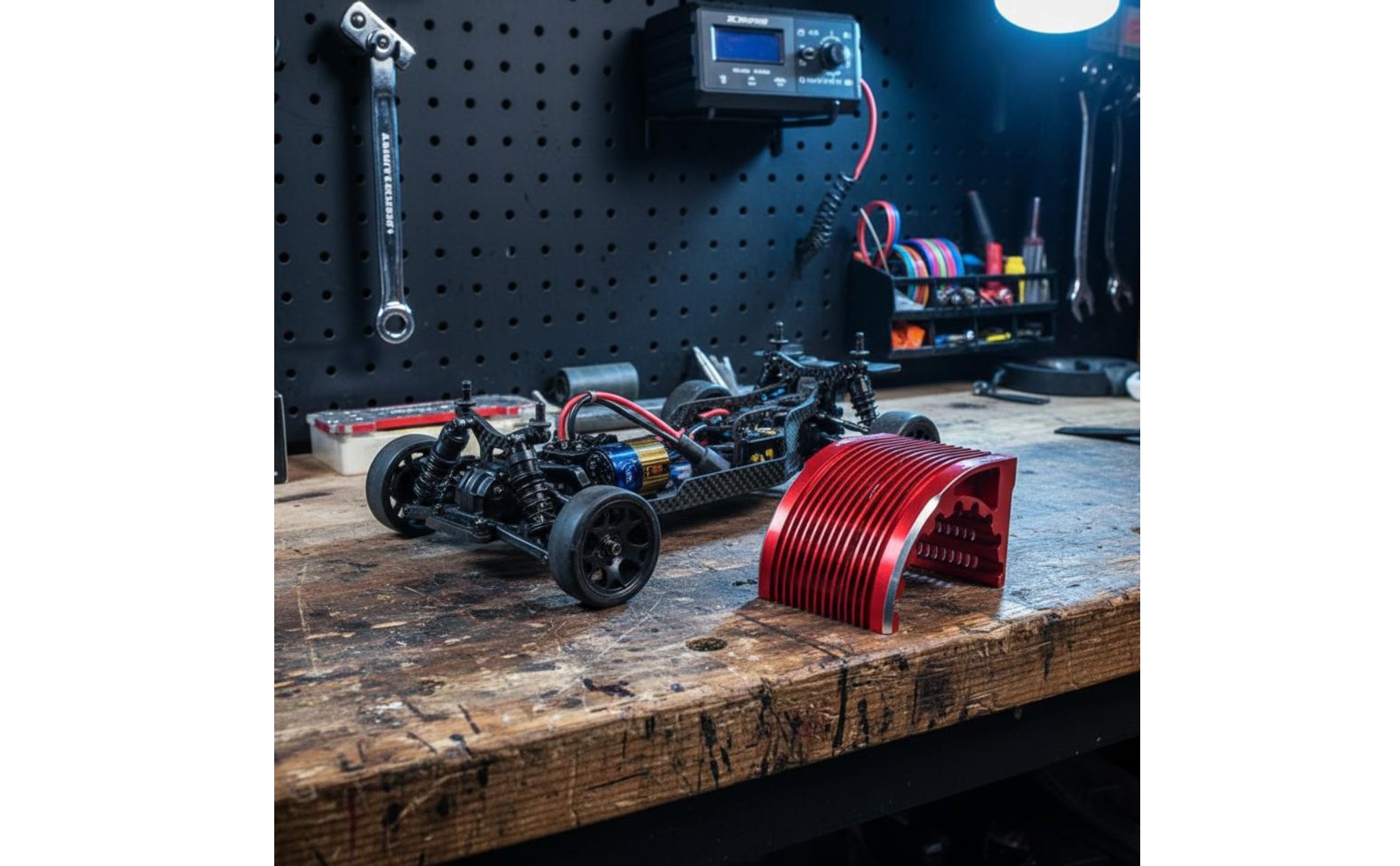 42mm Motor Kühlkörper CNC-gefertigt Motor Kühlkörper hohe Kühleffizienz