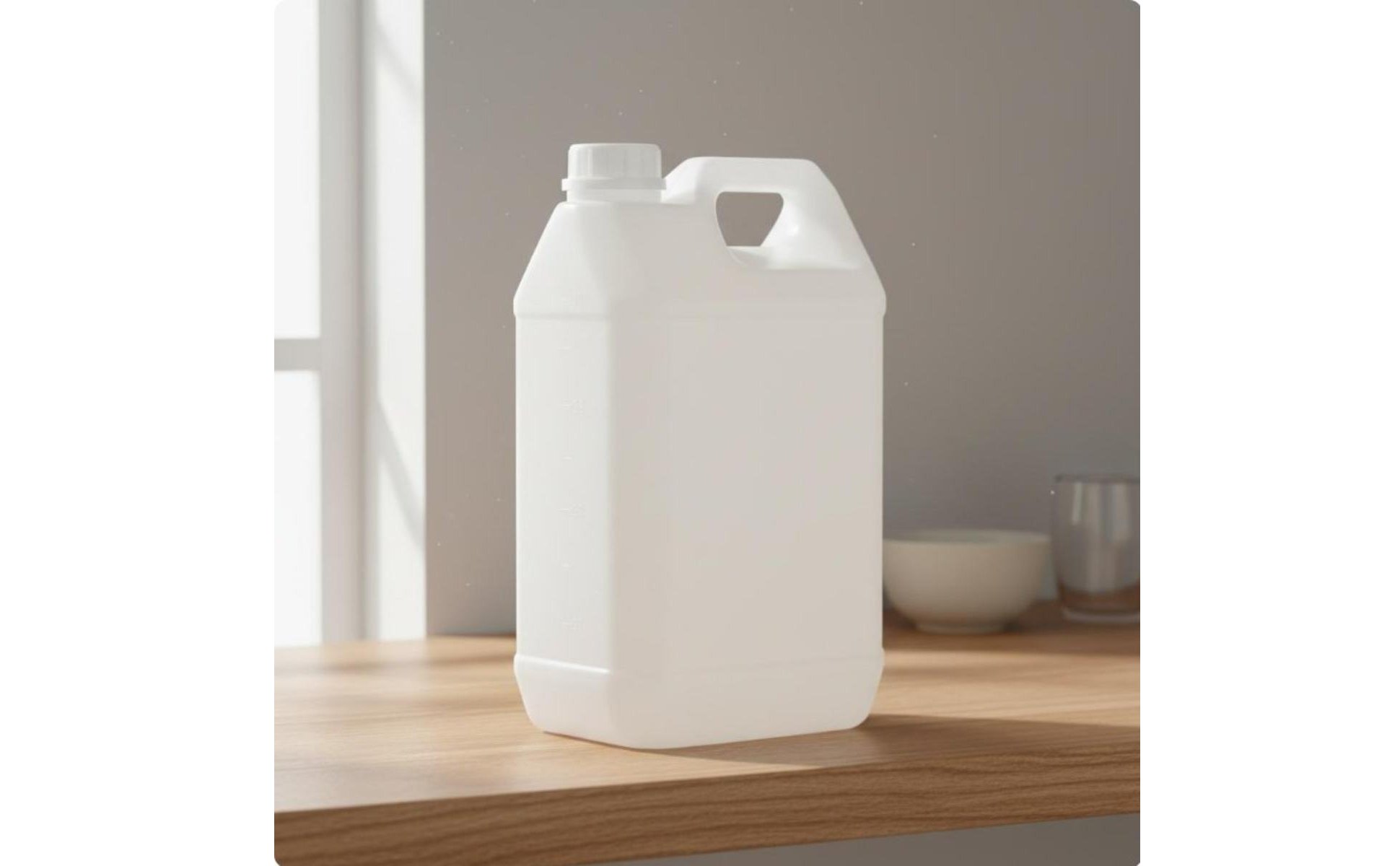 Food-Safe Plastic Jug Versatile Large Capacity Oil Bottle Leak-Resistant