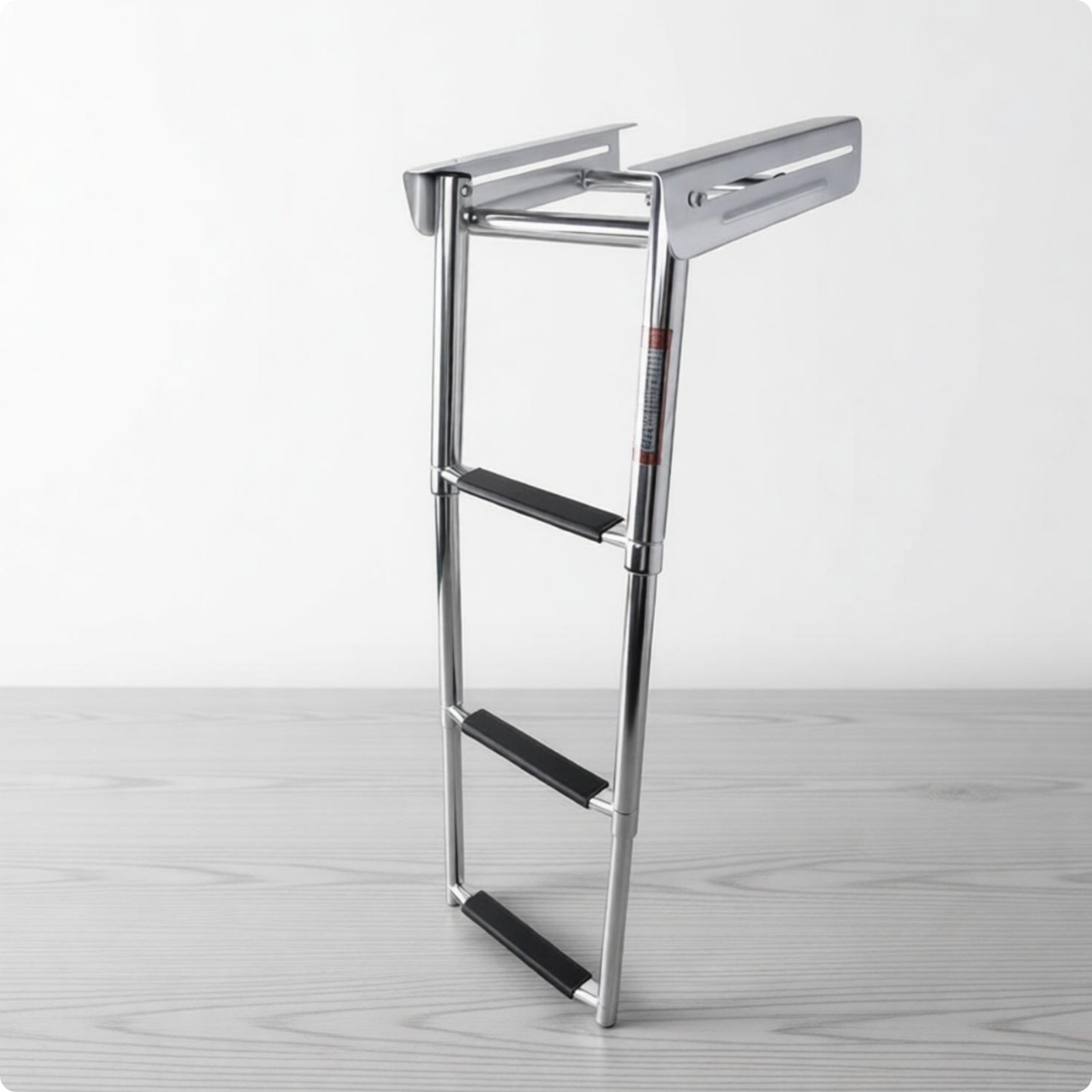 Telescoping Boat Ladder Foldable Folding Boarding Ladder