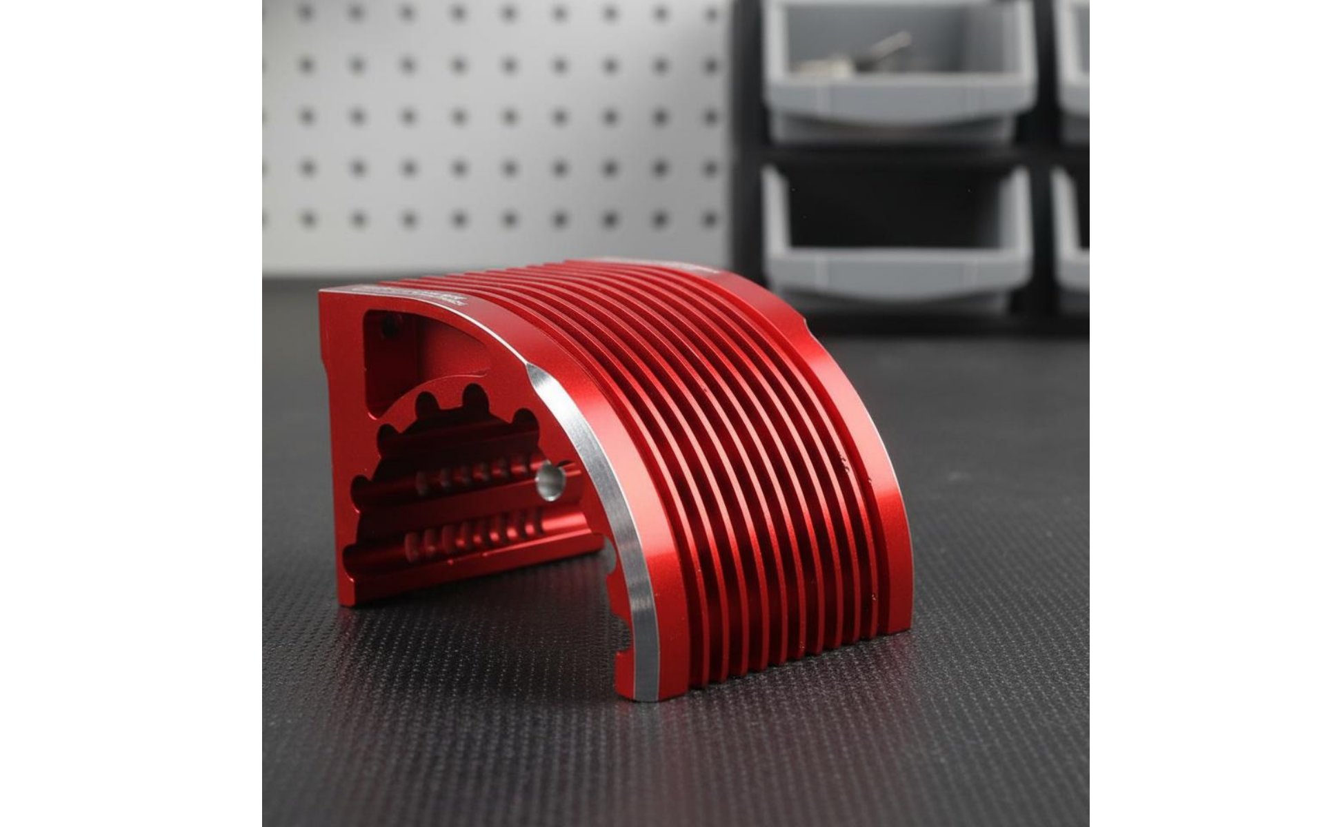 42mm Motor Kühlkörper CNC-gefertigt Motor Kühlkörper hohe Kühleffizienz