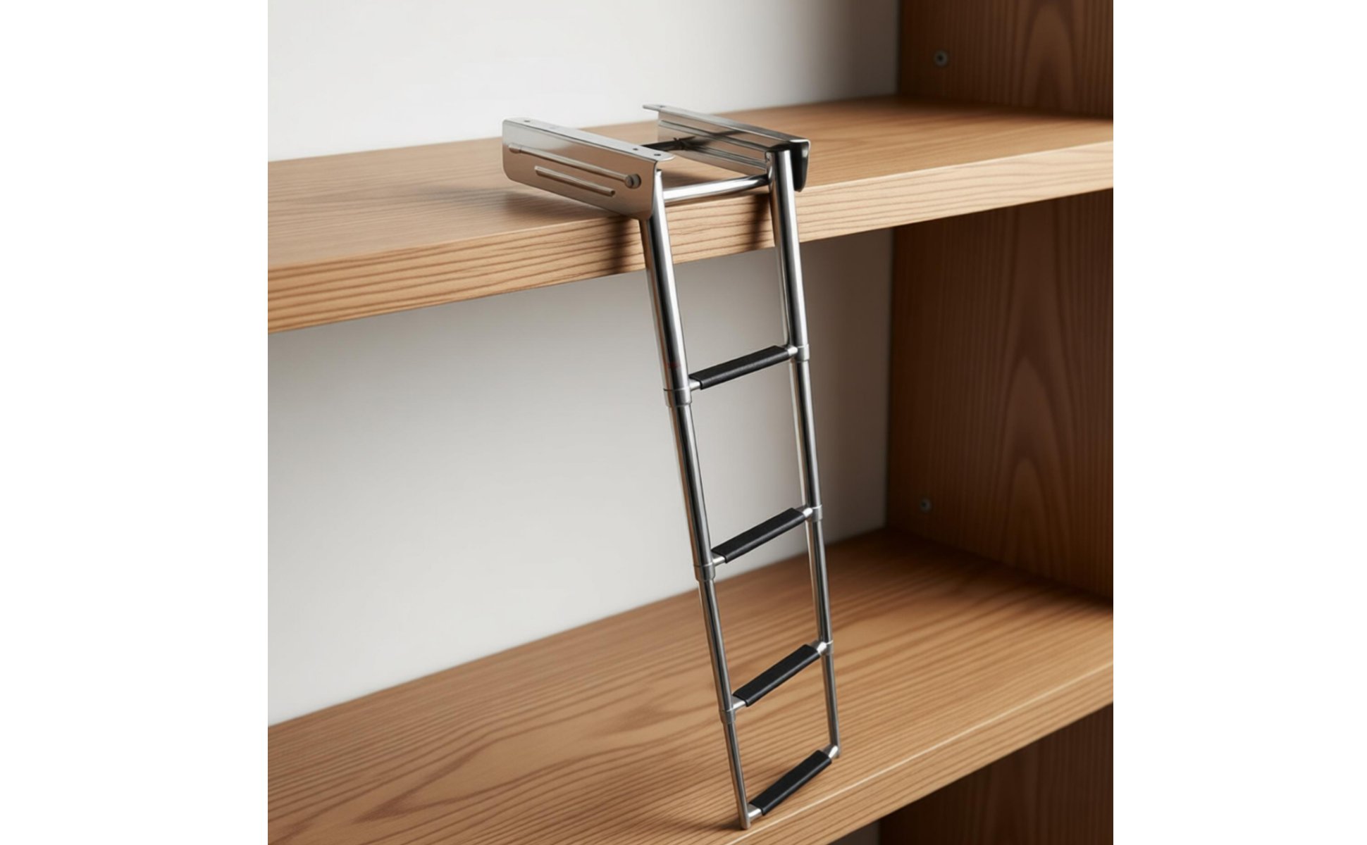 Telescoping Boat Ladder Foldable Folding Boarding Ladder