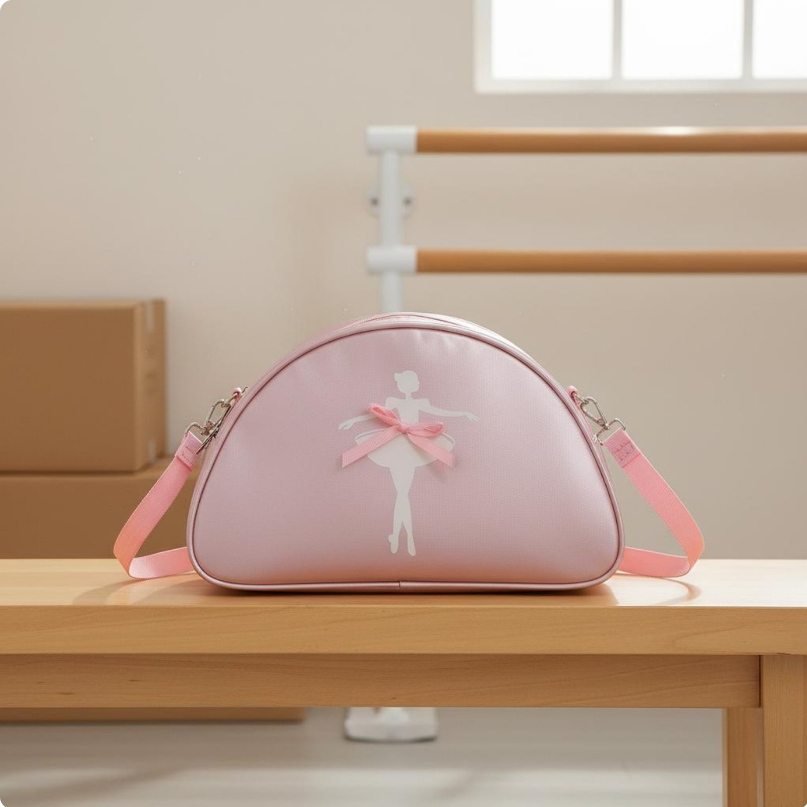 Single Shoulder Dance Backpack Lightweight Kids Dance Duffel for Young Children
