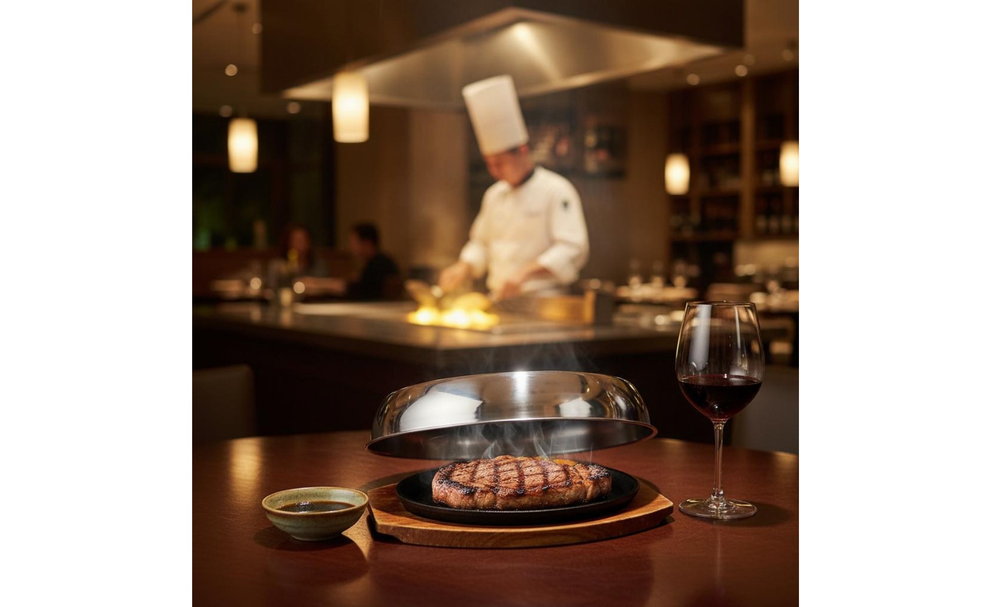 Teppanyaki Grill Cover Thickened Material Steak Plate Cover Mirror Polished
