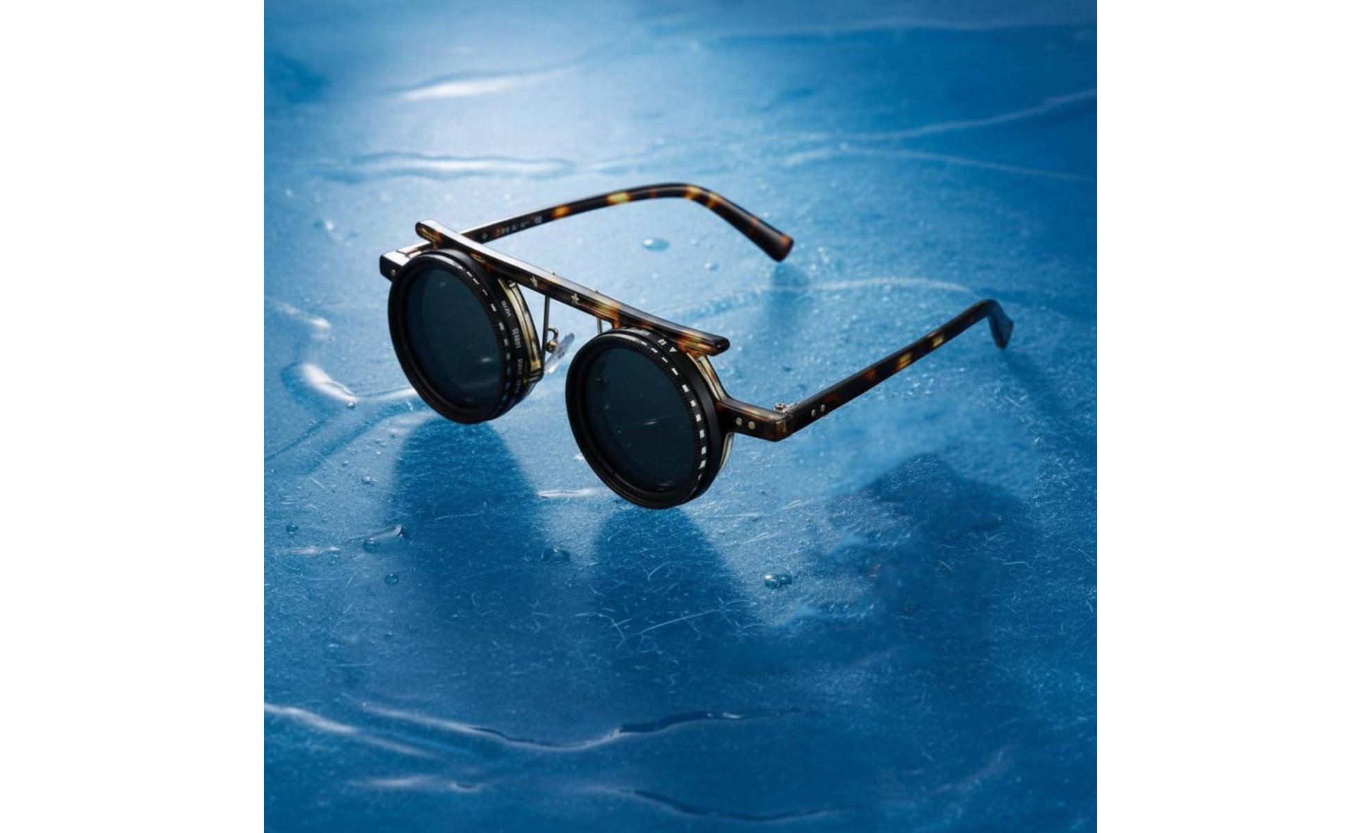 Verstellbare ND-Sonnenbrille polarisiert Sonnenbrille mit einstellbarer Tönung