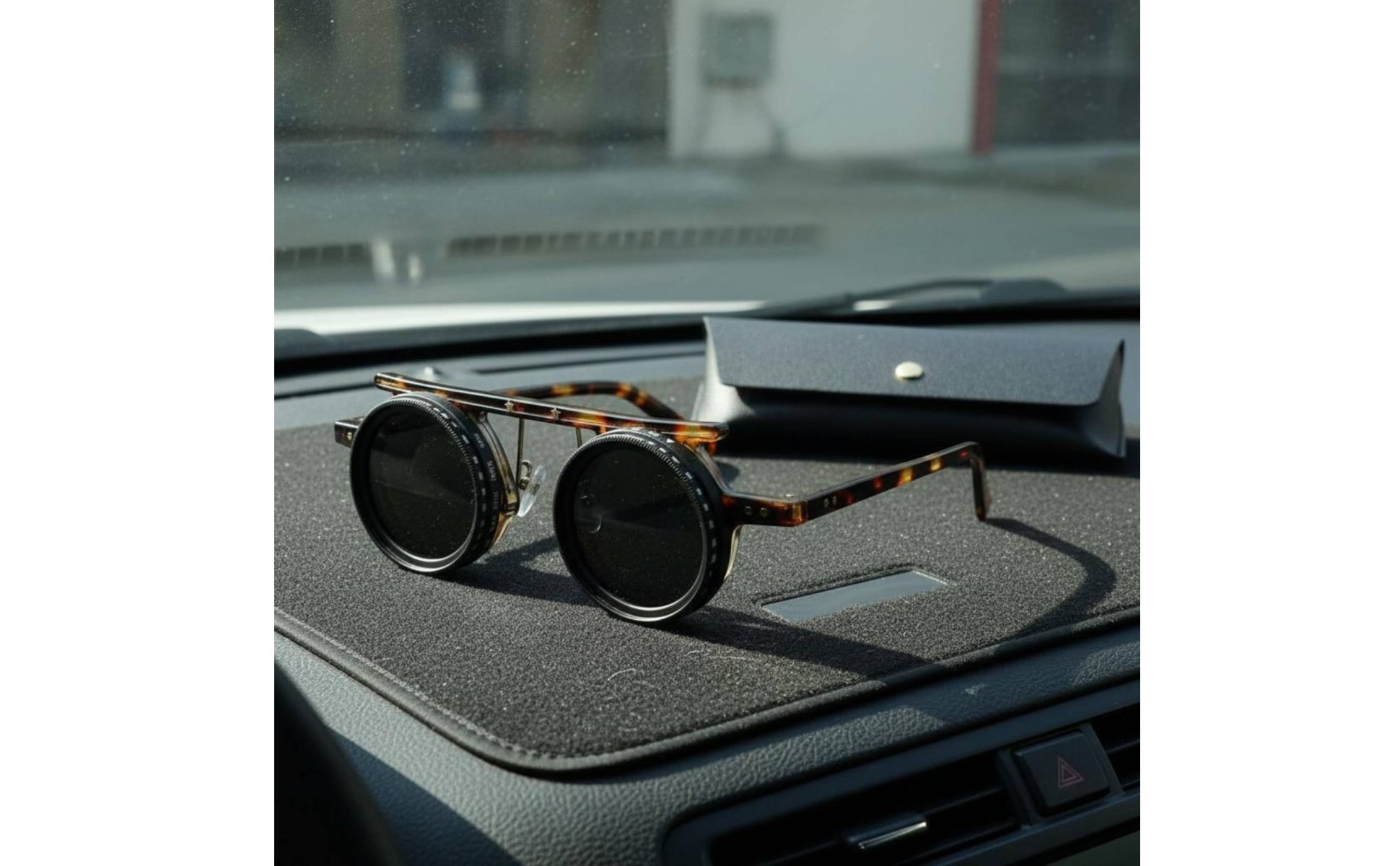 Verstellbare ND-Sonnenbrille polarisiert Sonnenbrille mit einstellbarer Tönung