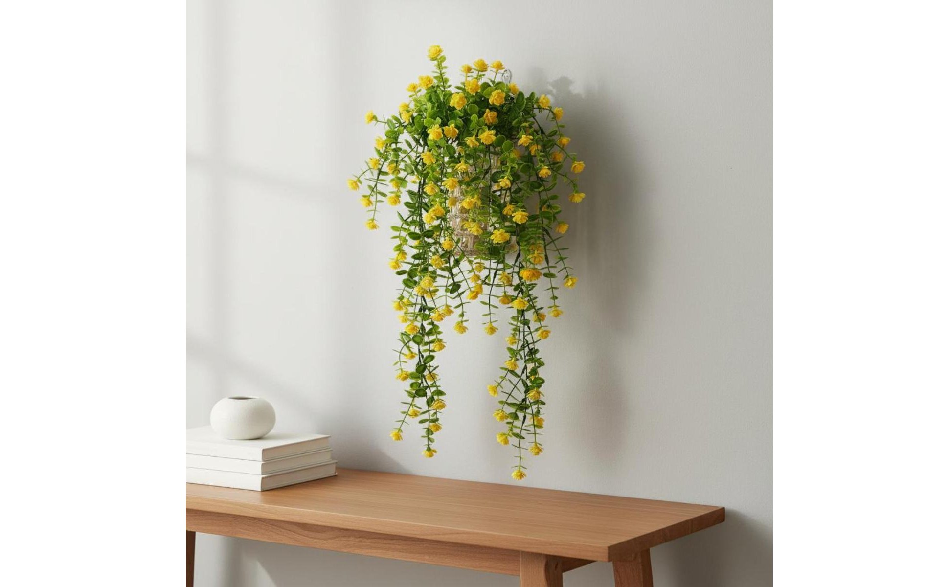 Künstliche Eukalyptus-Ranke pflegeleicht hängende Kunstblumen-Girlande für Café