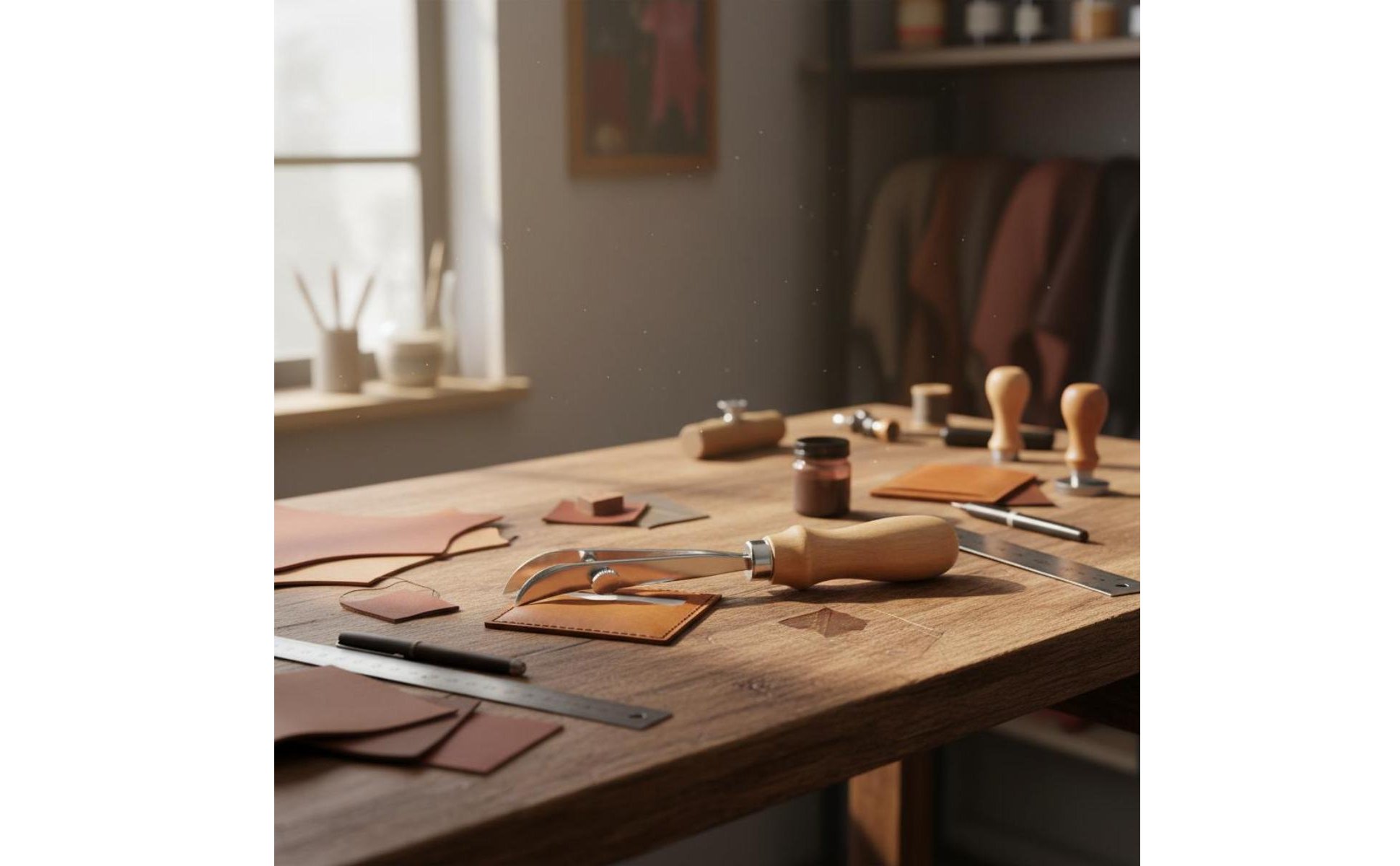 Raineuse à Cuir Réglable Qualité Professionnelle pour Atelier, Débutants