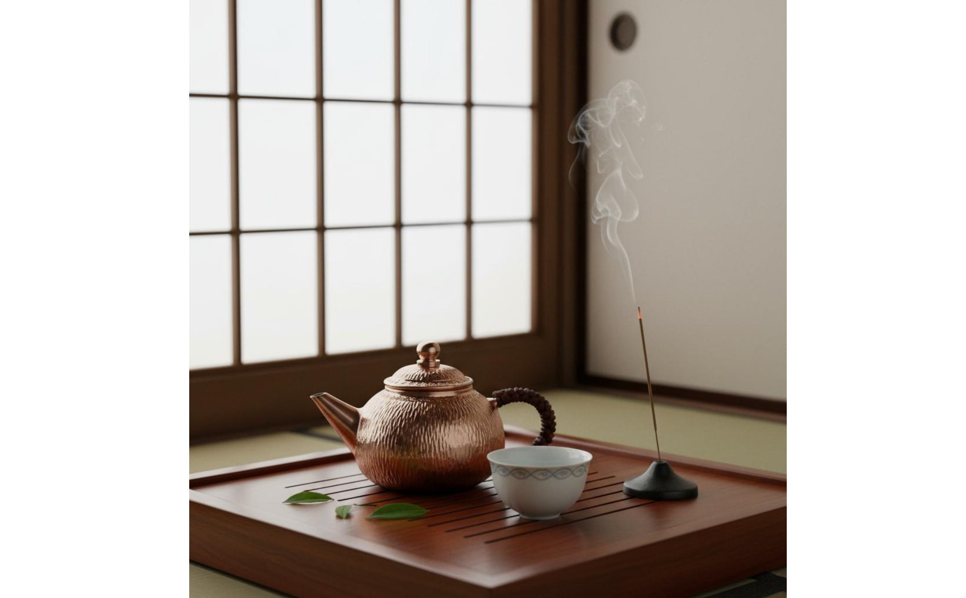 Handmade Copper Teapot No Coating Hammered Copper Tea Kettle Uncoated Interior