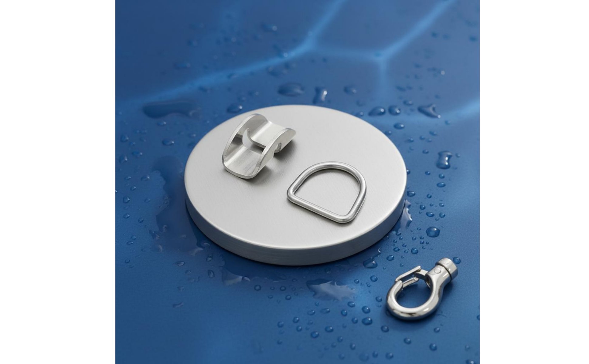 Underwater Cylinder D-Loop Clamp 316 Stainless Steel Sidemount D-Loop Holder