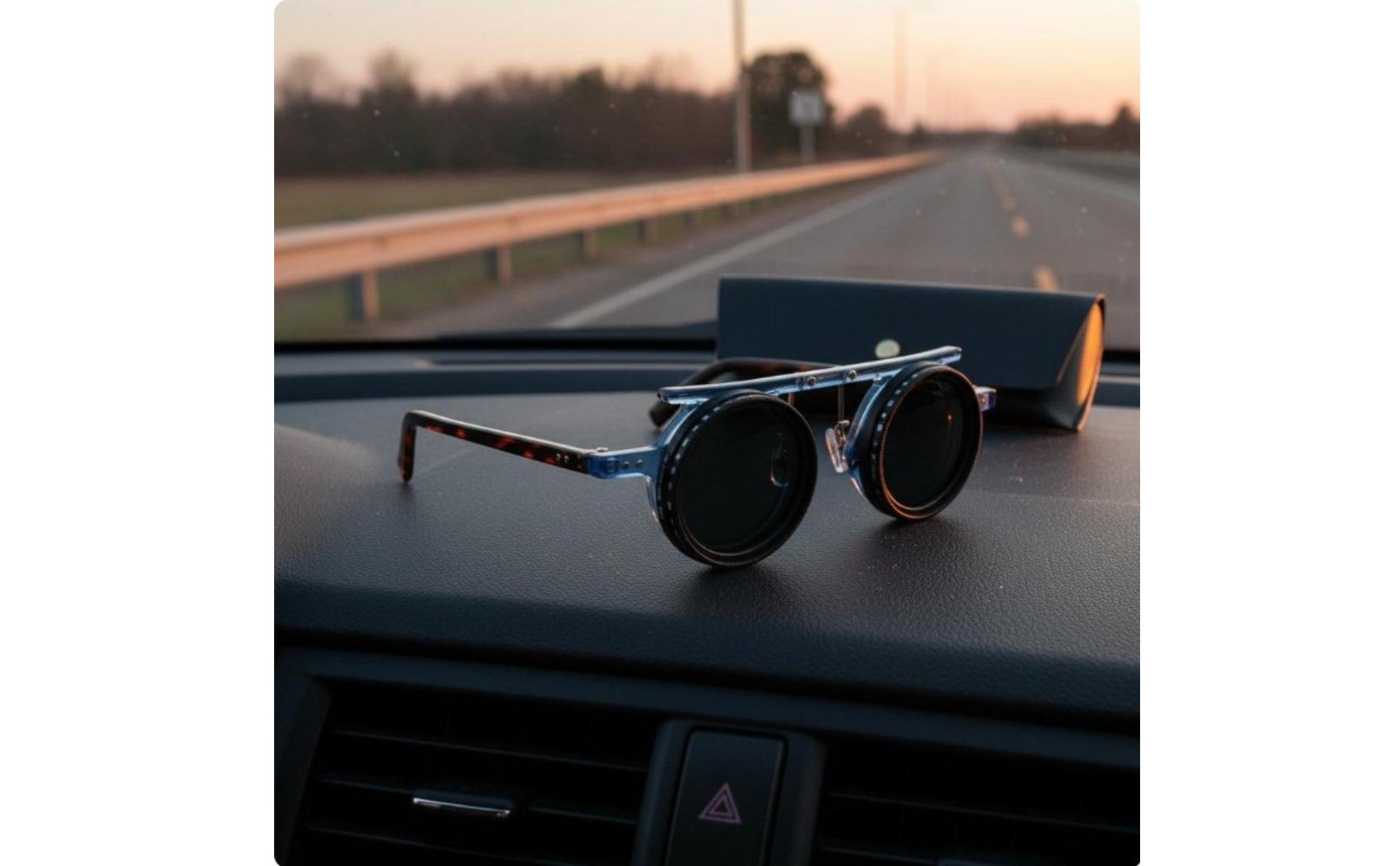 Verstellbare ND-Sonnenbrille polarisiert Sonnenbrille mit einstellbarer Tönung