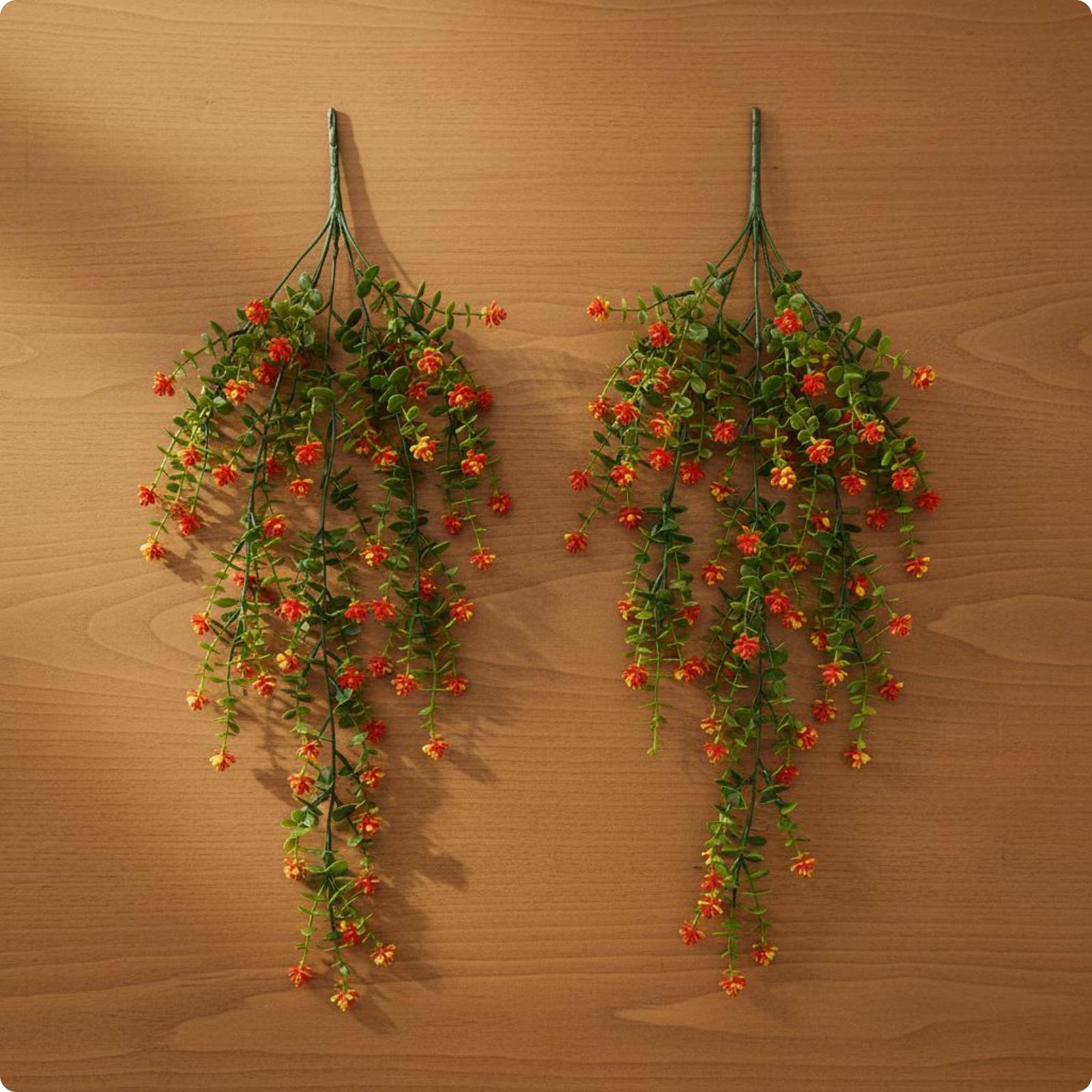 Hanging Flower Trailing Greenery Realistic Appearance Artificial Eucalyptus