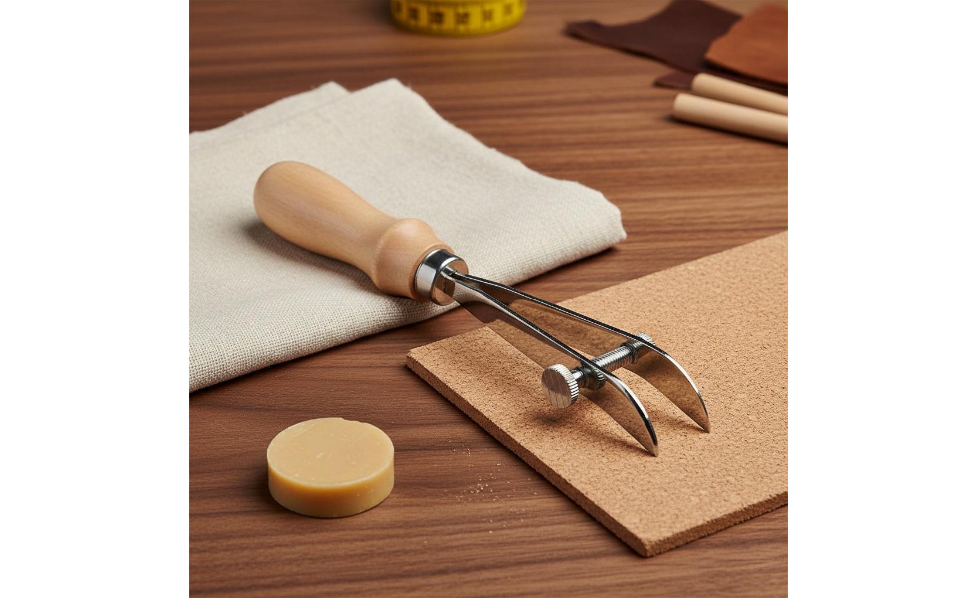 Raineuse à Cuir Réglable Qualité Professionnelle pour Atelier, Débutants
