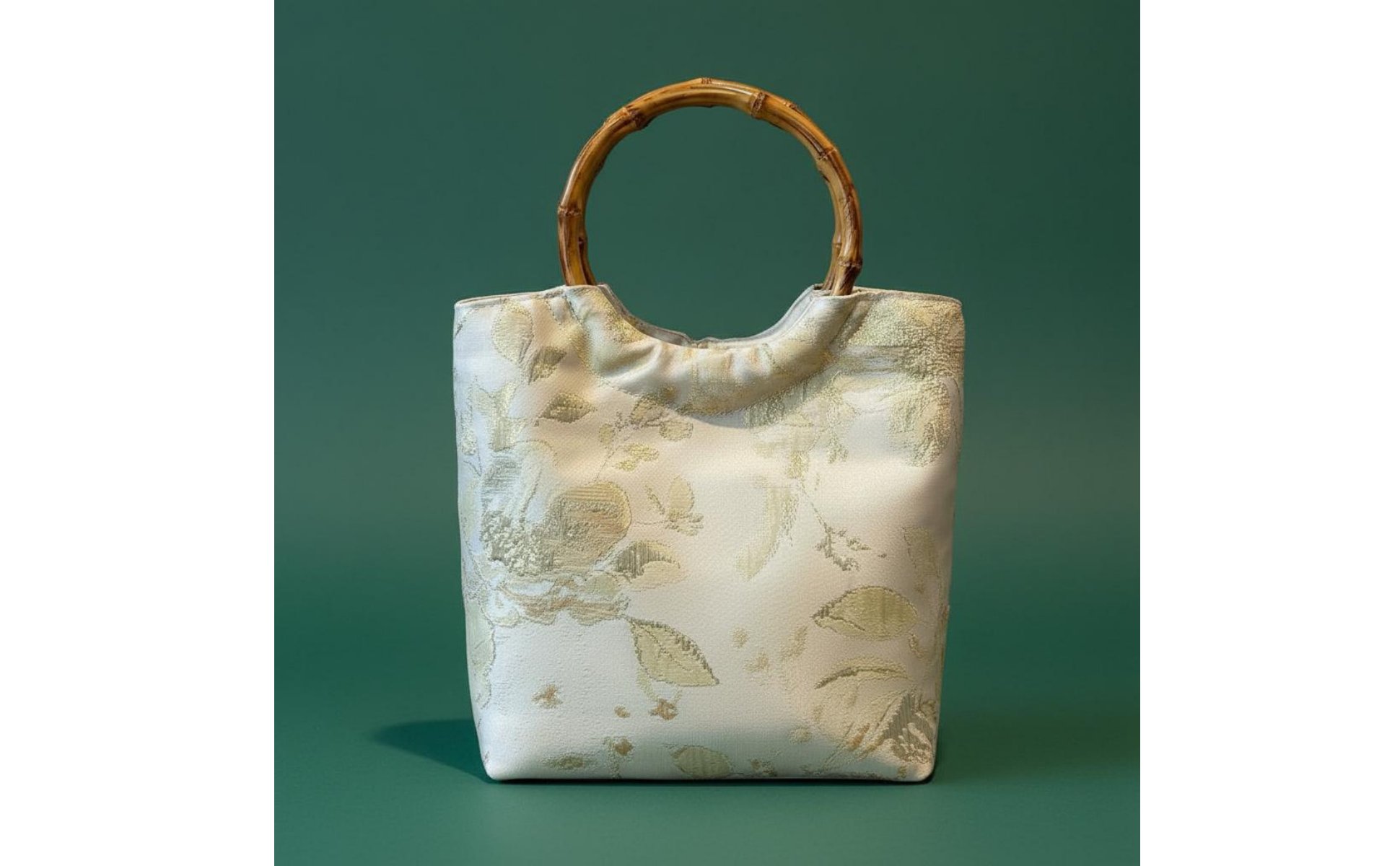Bamboo Handle Bag Elegant Design Chinese Design Purse for Wedding, Party, Women