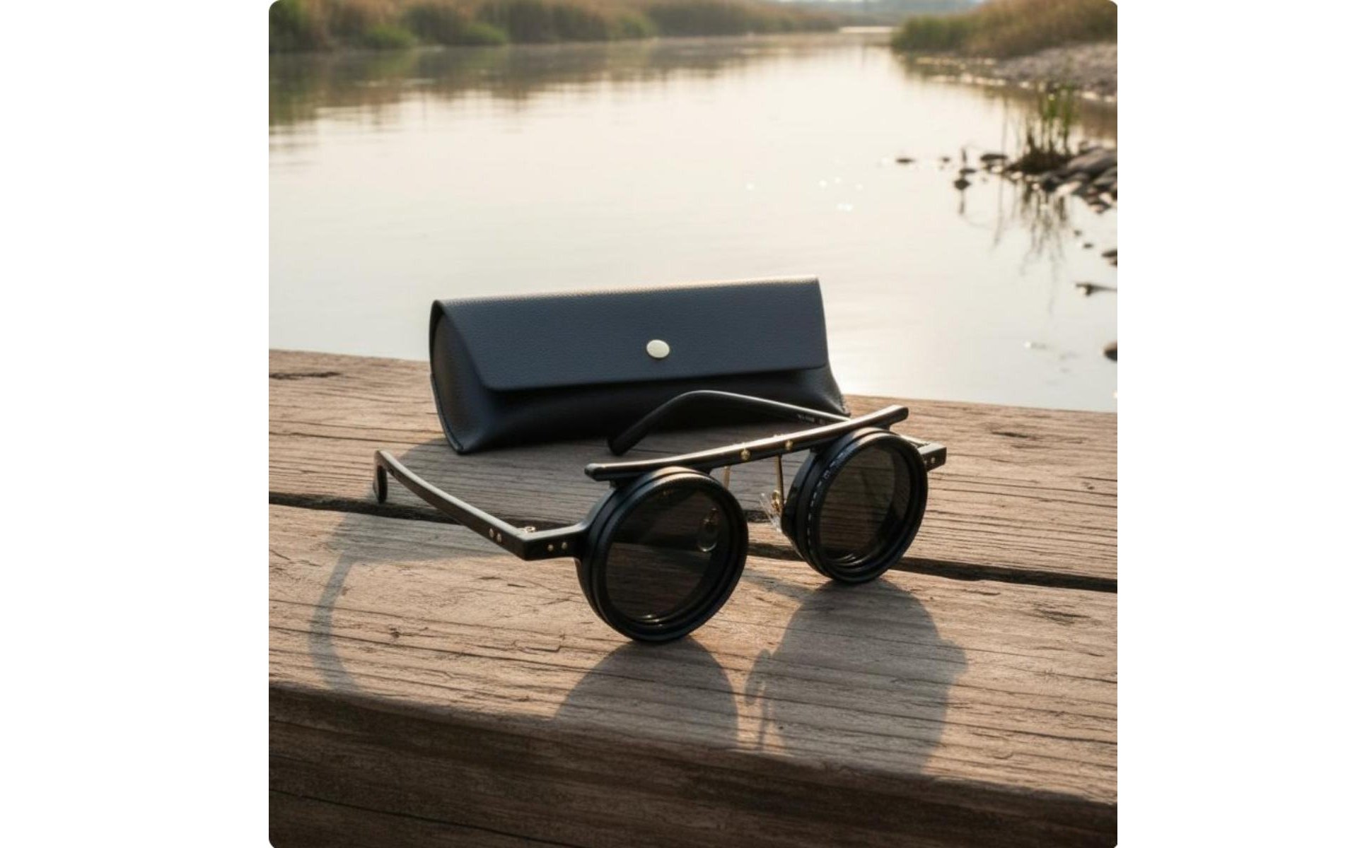 Verstellbare ND-Sonnenbrille polarisiert Sonnenbrille mit einstellbarer Tönung