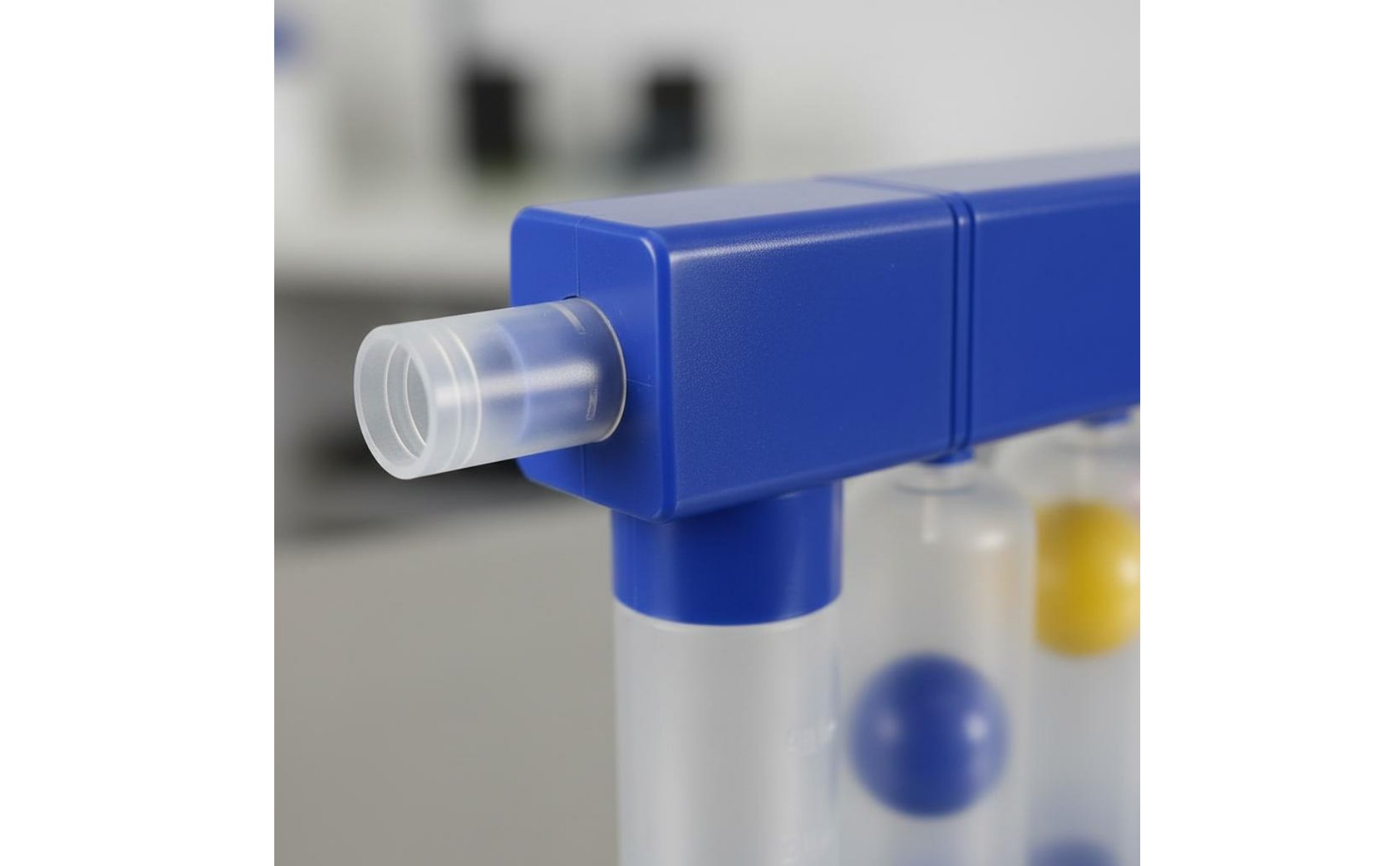 3-Ball Incentive Spirometer Portable Lung Capacity Exerciser for Rehabilitation
