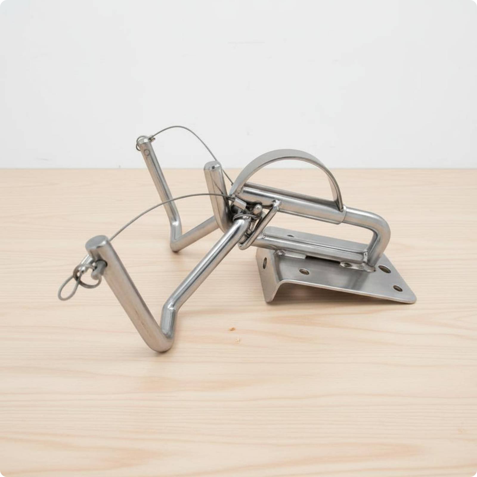Quick Detach Snap Davit Sturdy Duty Seafaring Hardware for Bathing Deck, Dock