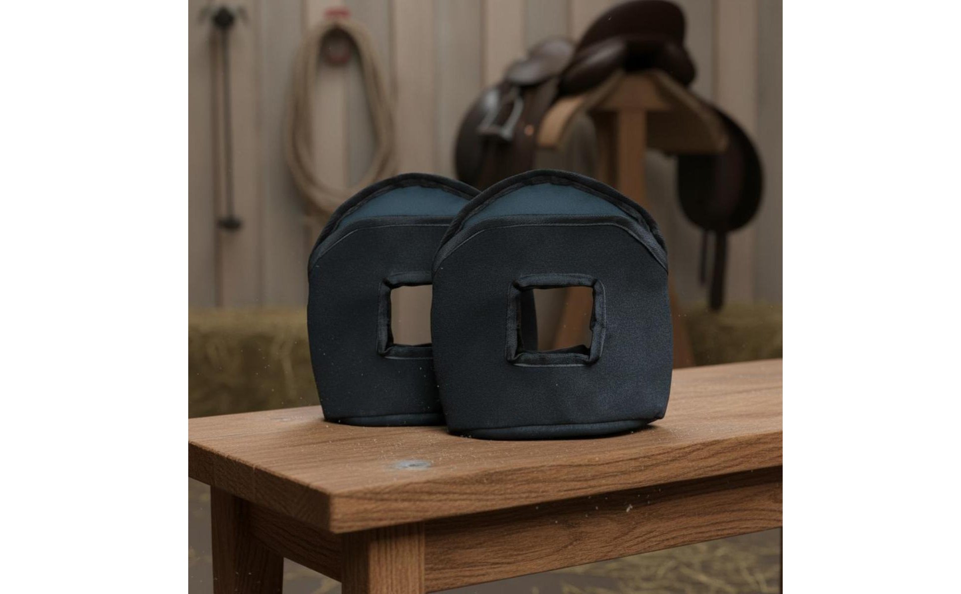 2 Pieces Stirrup Storage Bag Long-Lasting Material Stirrup Iron Bag for Stable