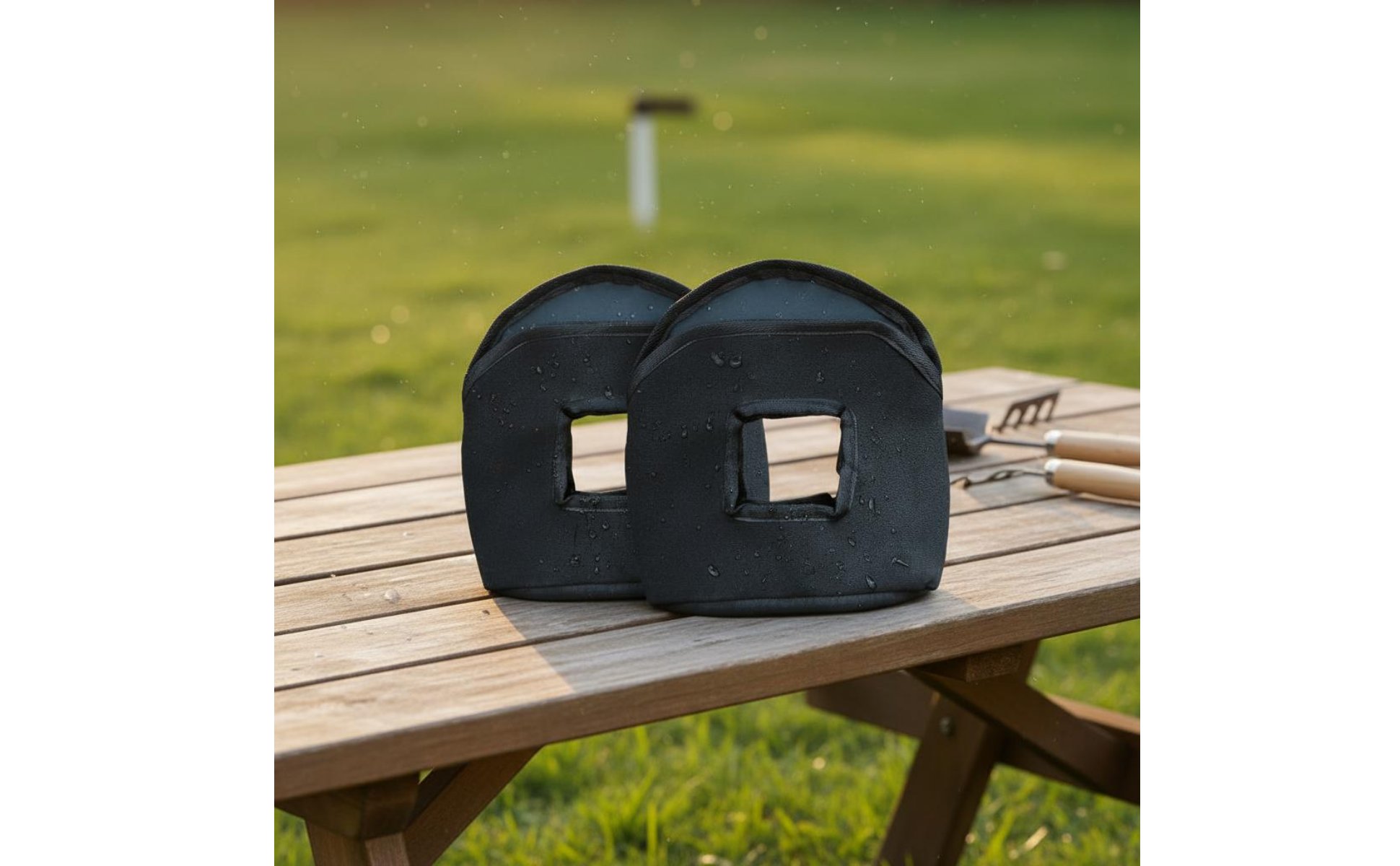 2 Pieces Stirrup Storage Bag Long-Lasting Material Stirrup Iron Bag for Stable