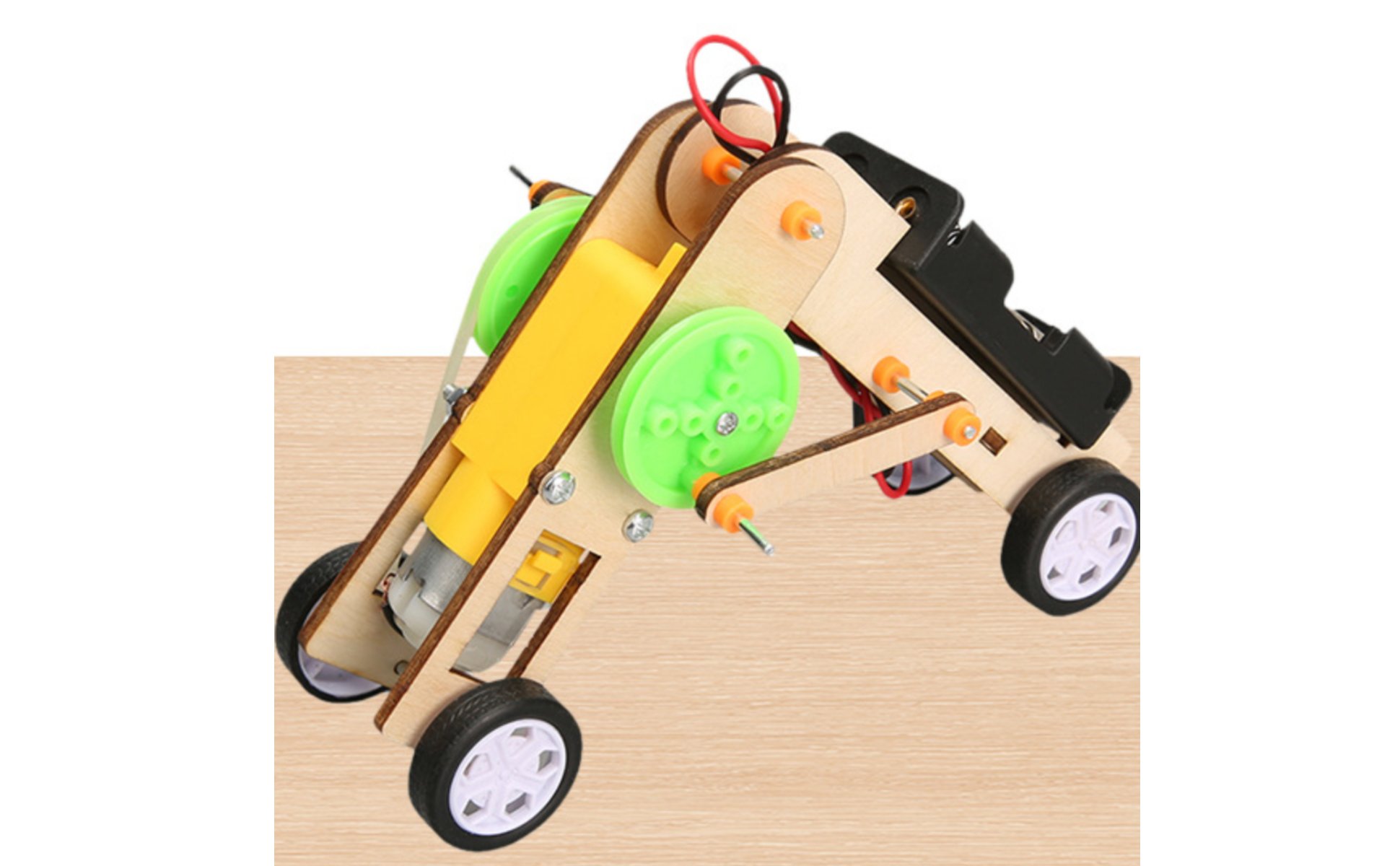 DIY Robot Kit Hands-on Assembly Crawling Robot Moving Mechanism for Classroom