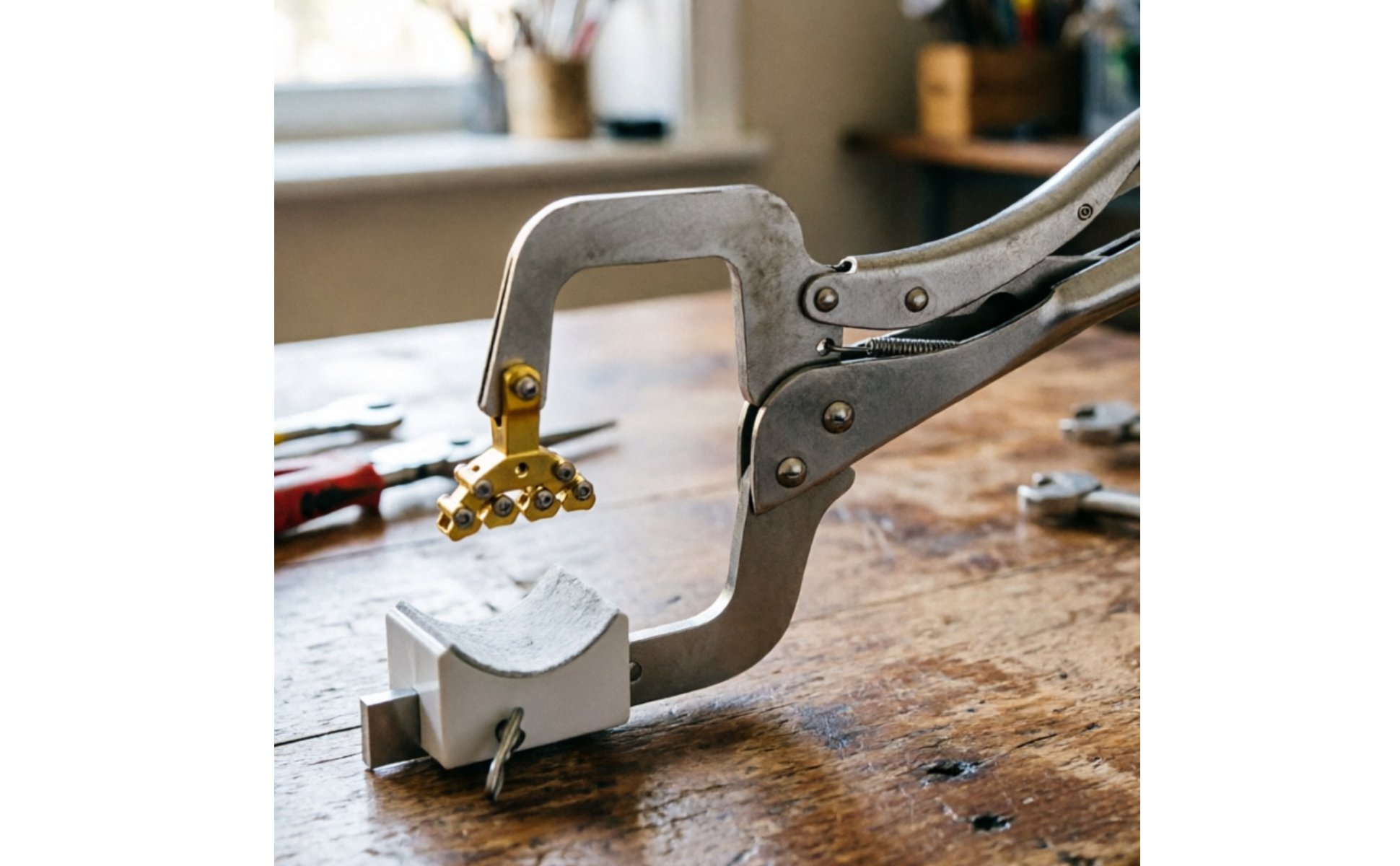 Bundpresswerkzeug Präziser Druck Fret Press Tool Präzises Pressen für Reparatur