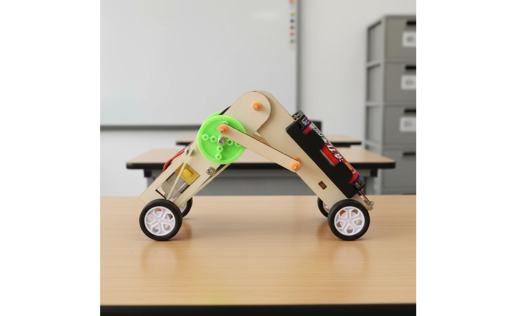 DIY Robot Kit Hands-on Assembly Crawling Robot Moving Mechanism for Classroom