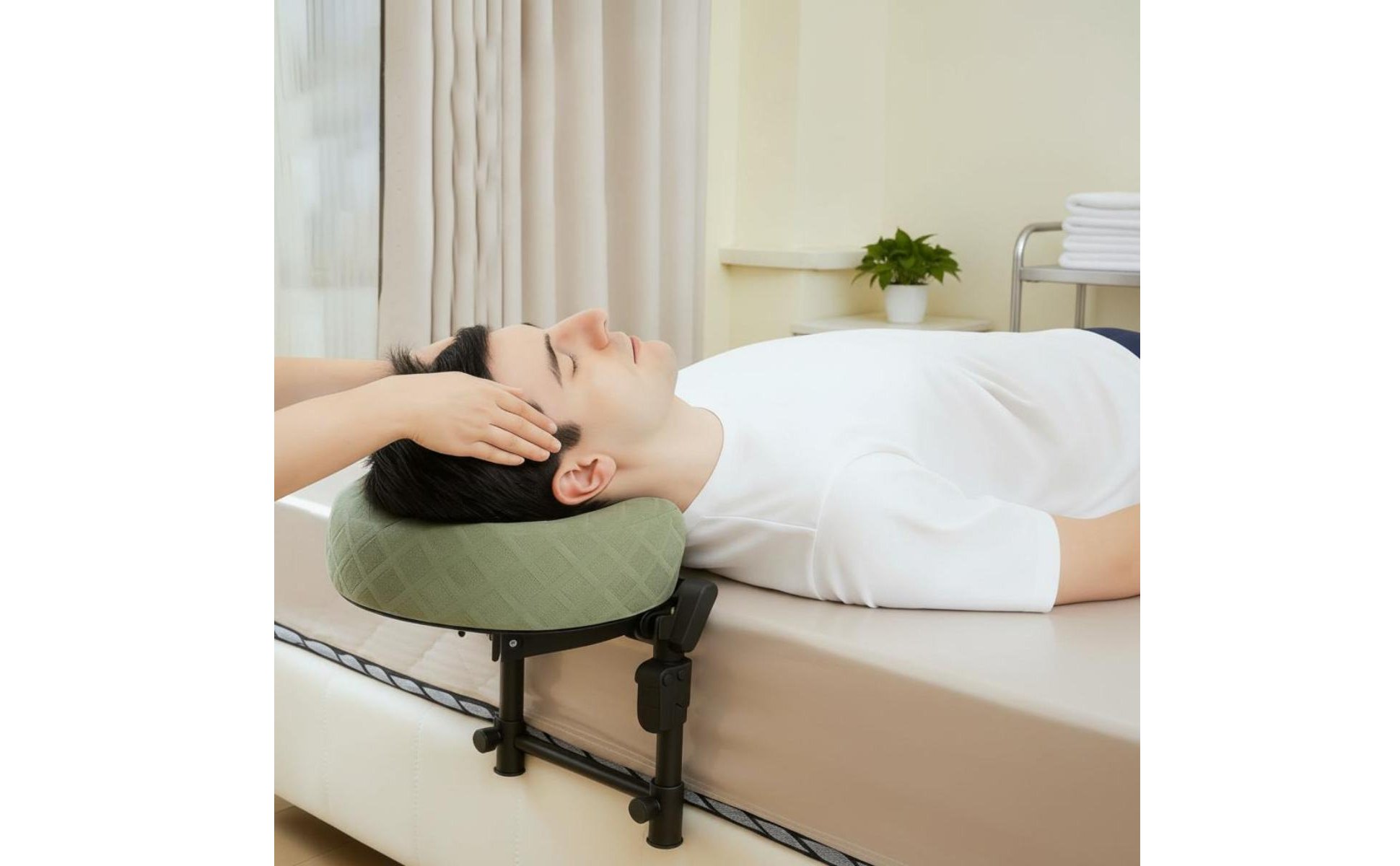 Portable Massage Face Cradle Foldable Prone Position Pillow Support for Home