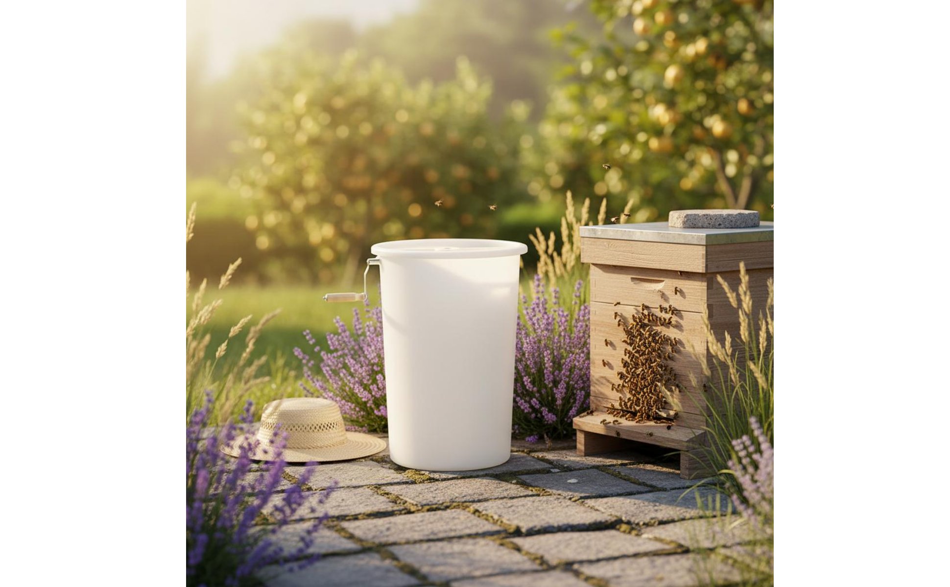 Manual 2 Frame Honey Extractor Food-Grade Material 2 Frame Honey