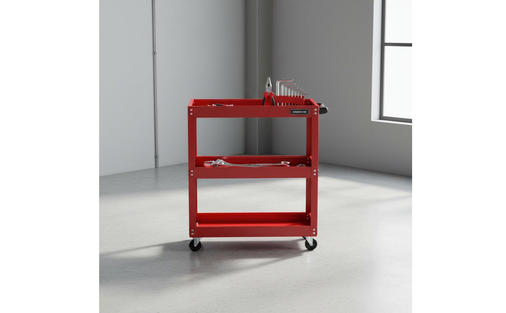 Rolling Tool Cart Multi-Functional Mobile Tool Organizer Large Capacity