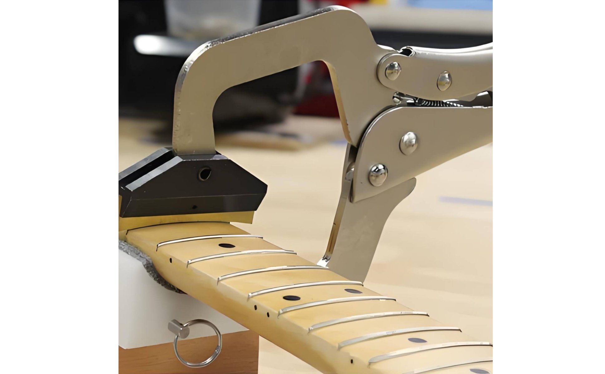Bundpresswerkzeug Präziser Druck Fret Press Tool Präzises Pressen für Reparatur