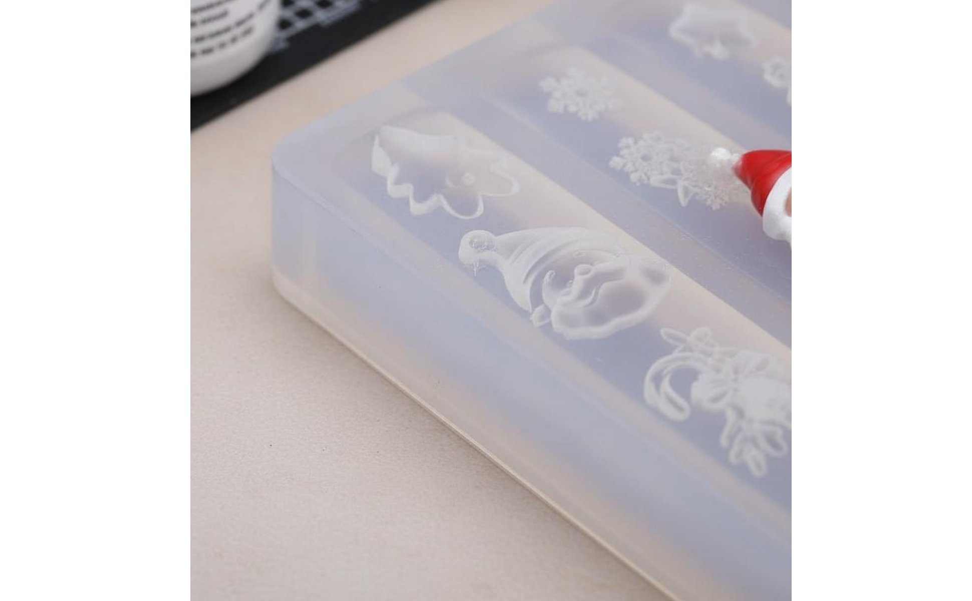 3D Weihnachts-Nagelform Weihnachtsmotive Nageldesign Schablone Weihnachten