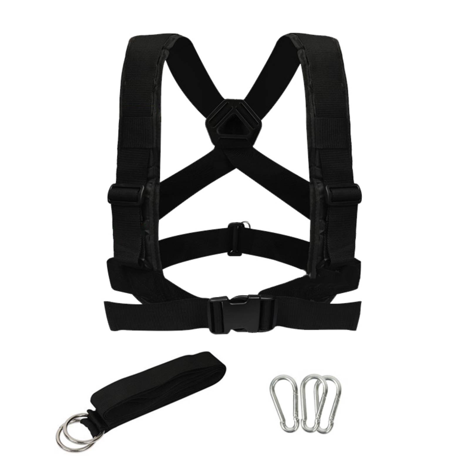 Tire Pulling Workout Harness Heavy Duty Tire Pulling Harness Reinforced Stitching Fitness Equipment for Sprinters, Athletes