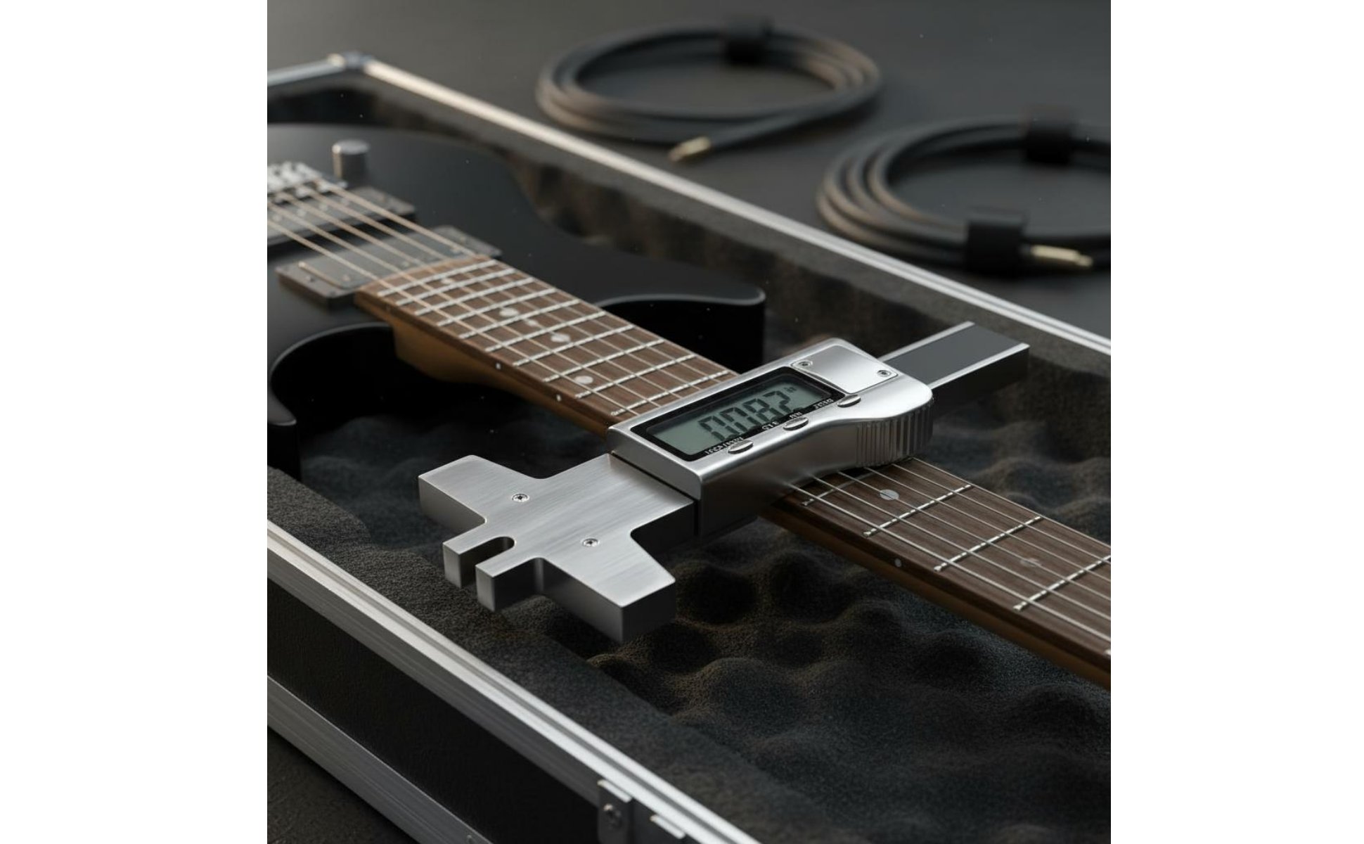 Digital String Action Gauge High Precision Digital String Height Gauge