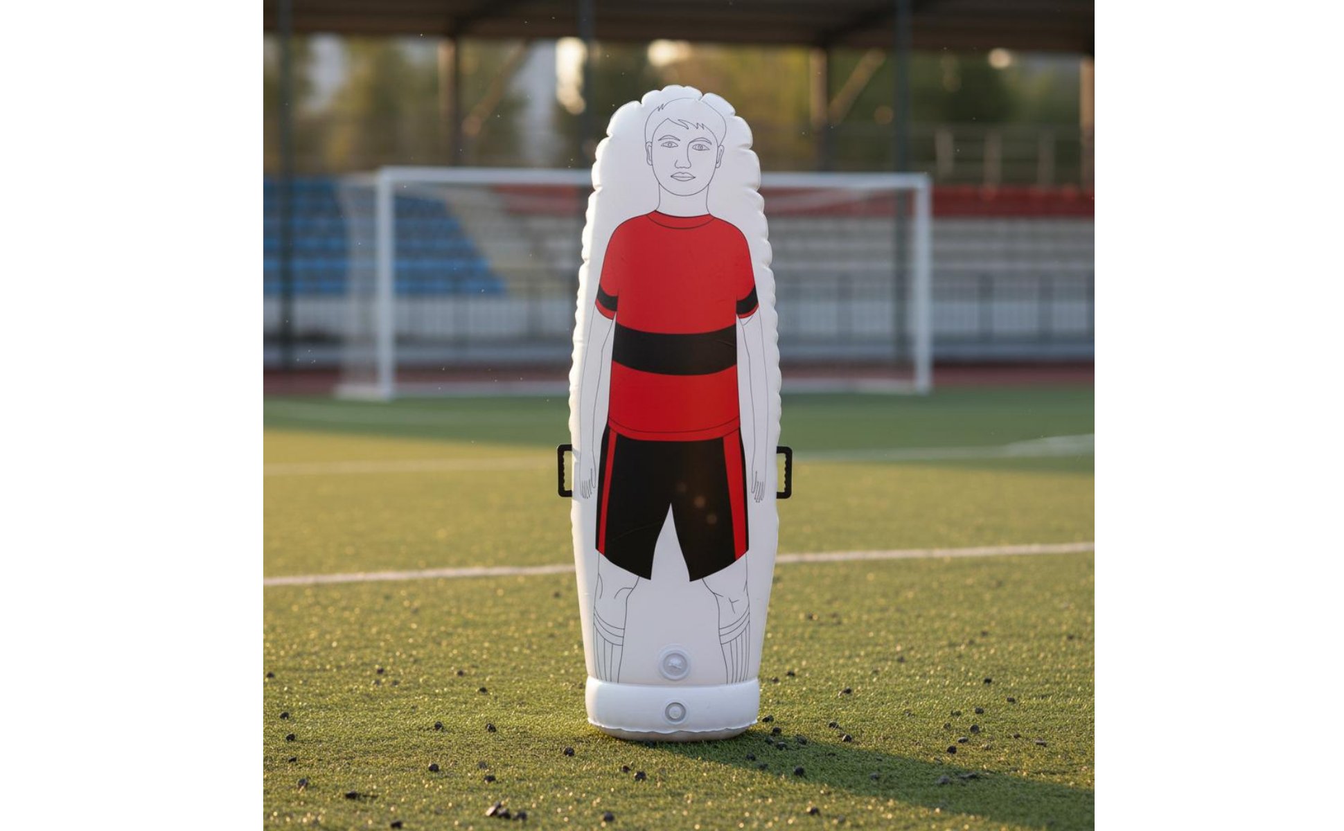Inflatable Training Mannequin Portable Unrestricted Kick Mannequin Easy to Set
