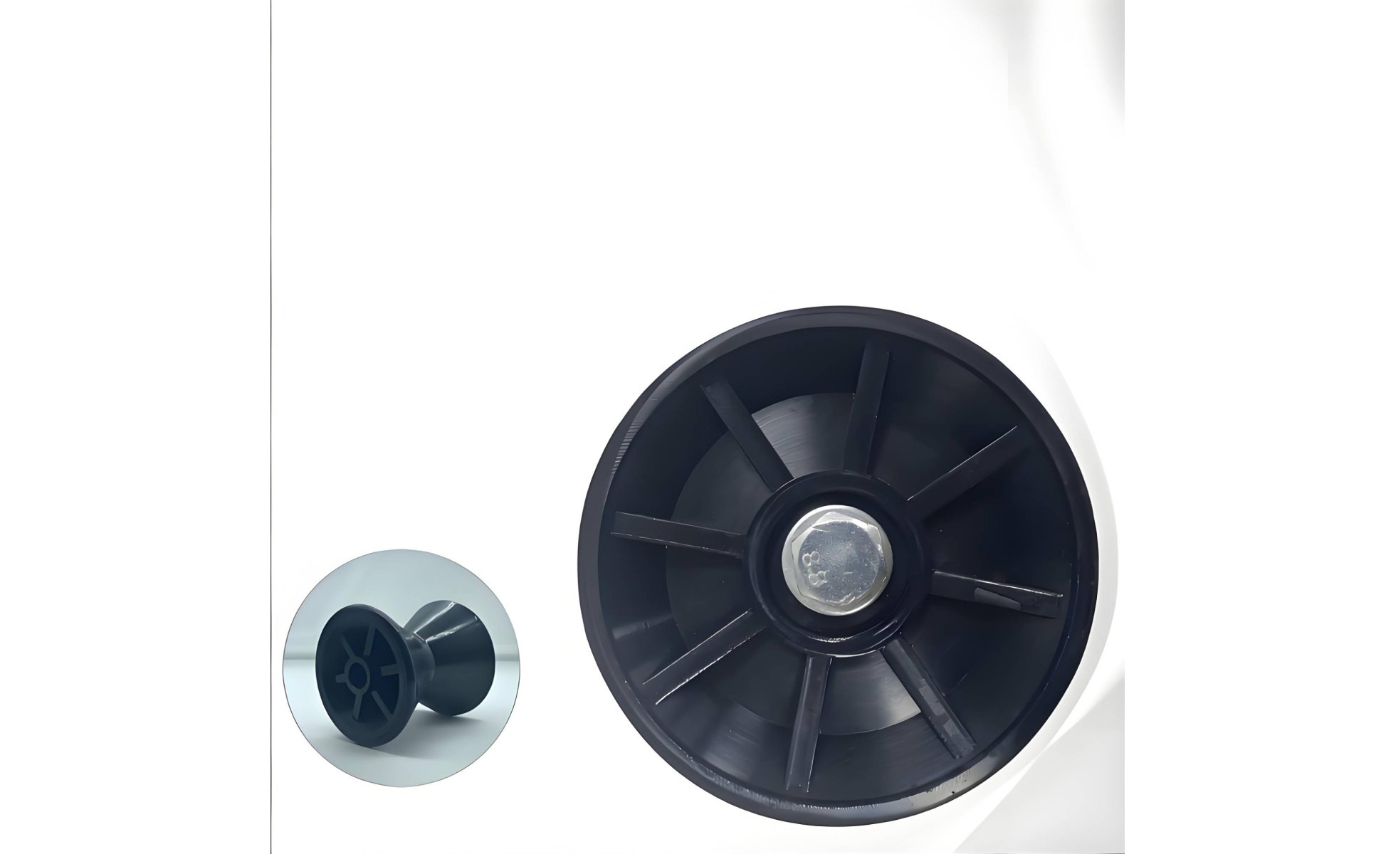 V Shape Boat Haulage Roller PU Material Boat Haulage Bow Stop Roller