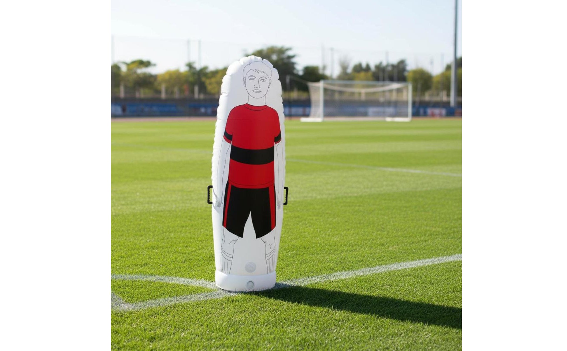 Inflatable Training Mannequin Portable Unrestricted Kick Mannequin Easy to Set
