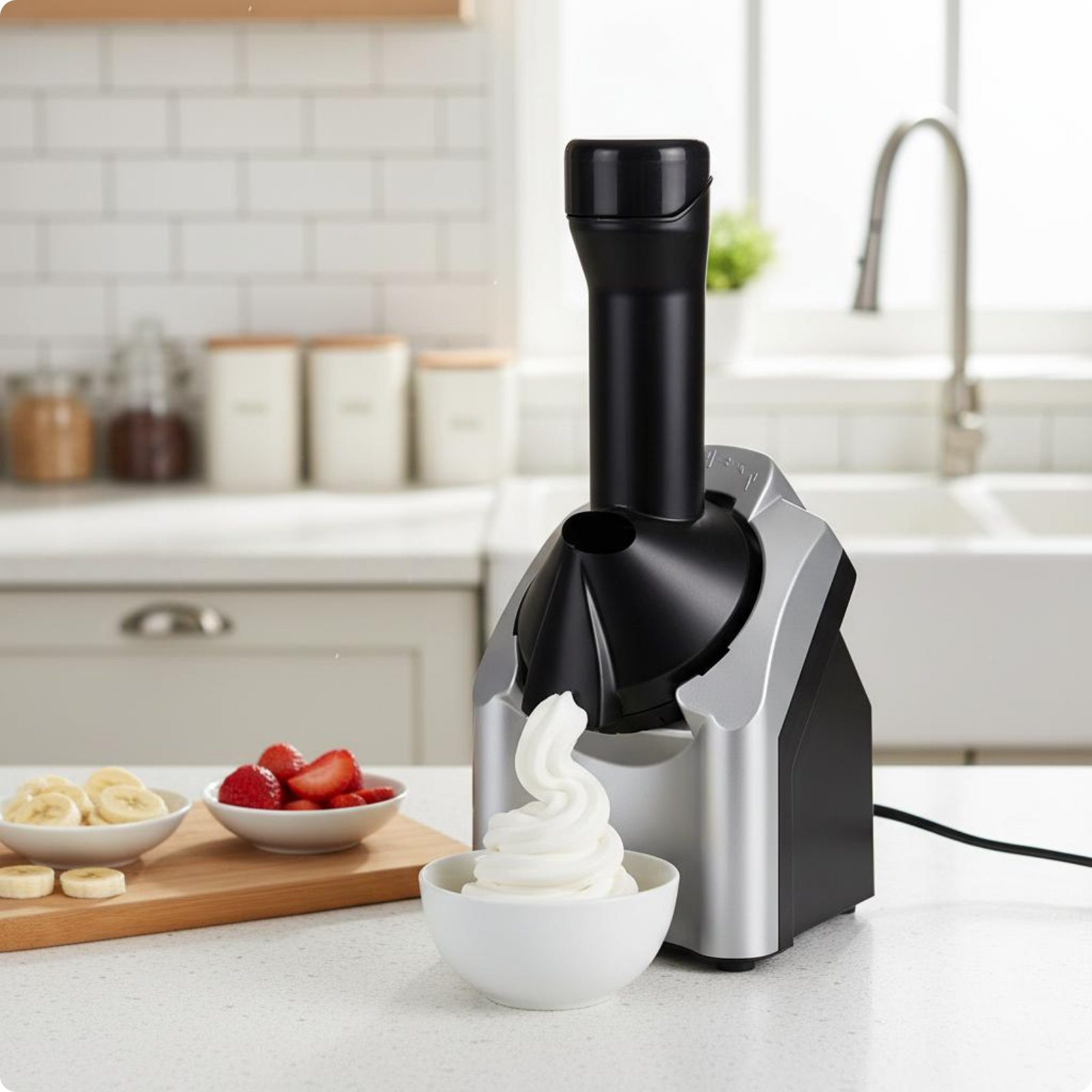 Ice Cream Appliance Easy to Clean Food Appliance No Additives for Children