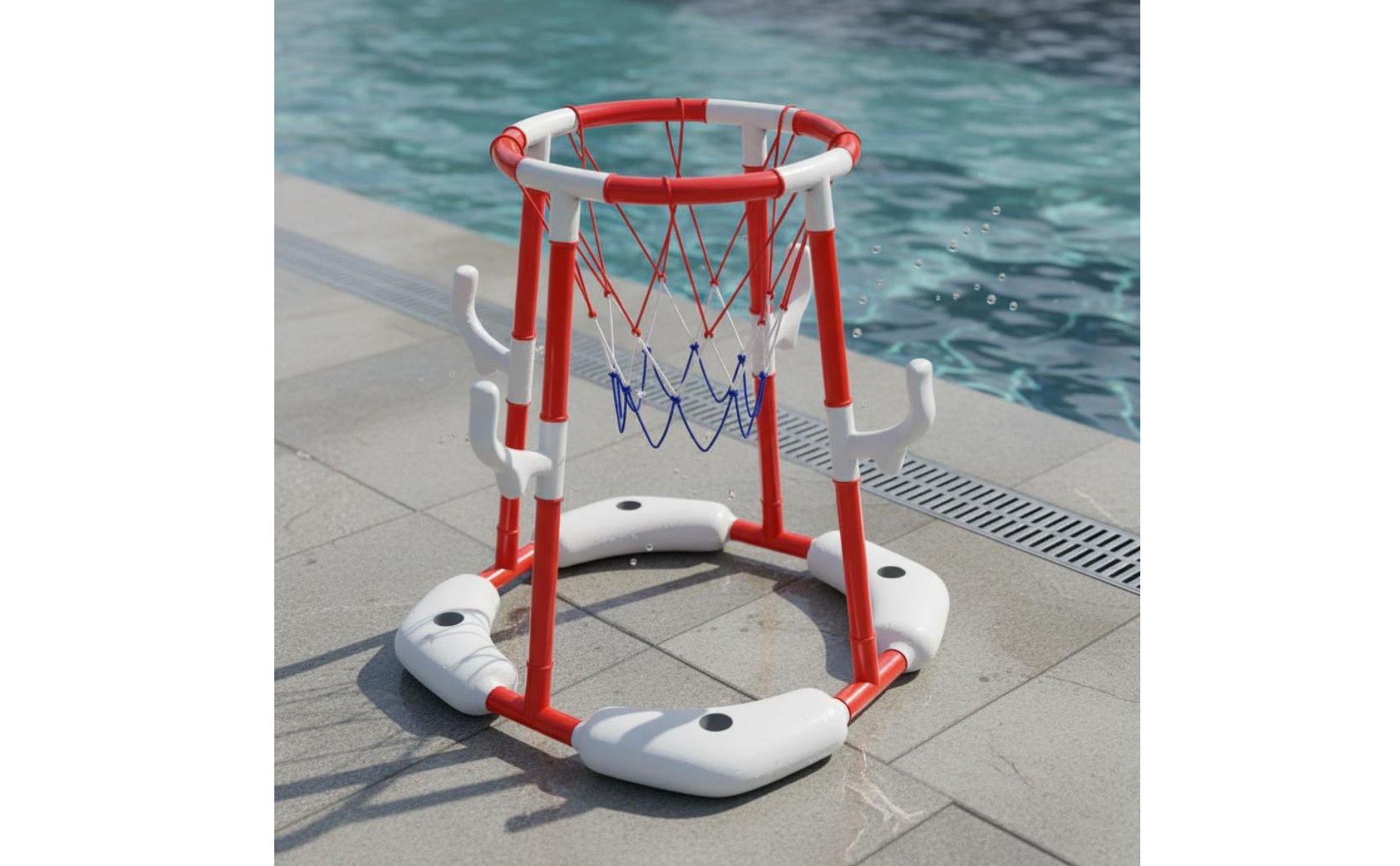 Kinder Pool Basketballspiel Schwimmend Pool Basketballkorb Einfach Aufzubauen