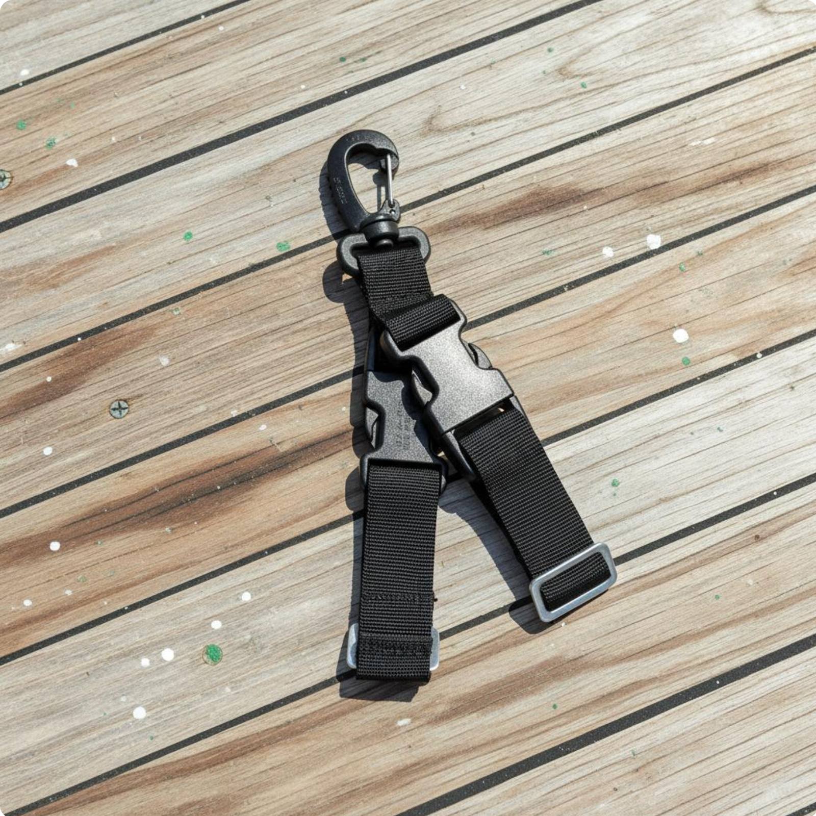 Fin Quick Release Strap Adjustable Underwater Fin Keeper Hook Stainless Steel
