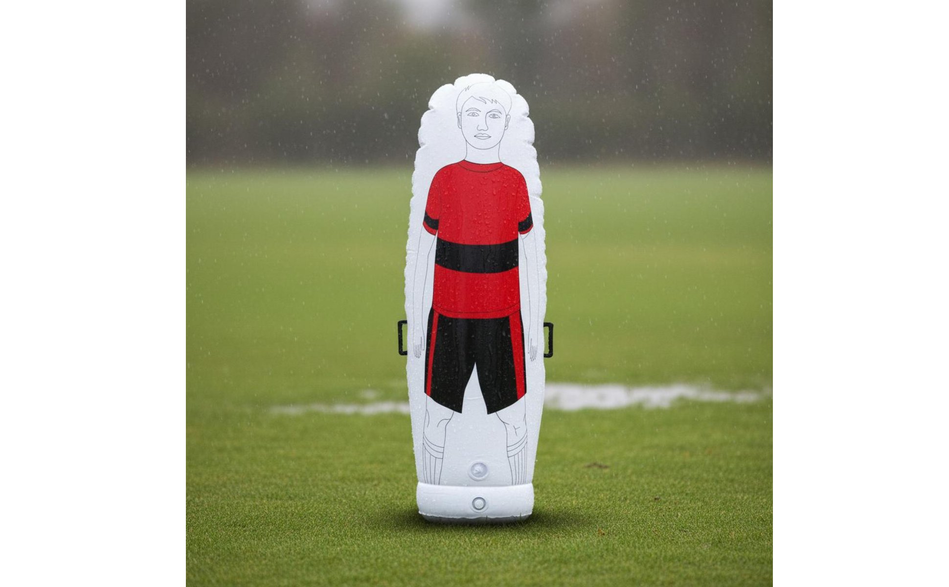 Inflatable Training Mannequin Portable Unrestricted Kick Mannequin Easy to Set
