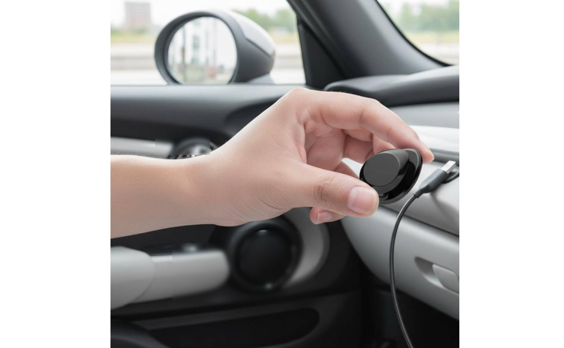 4 Pieces Mini Car Hook Complimentary Car Interior Hanging Holder Multifunctional