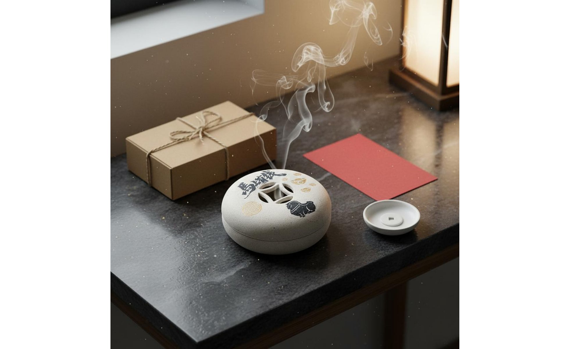 Yixing Clay Incense Holder Handmade Tea Table Incense Holder Compact Size