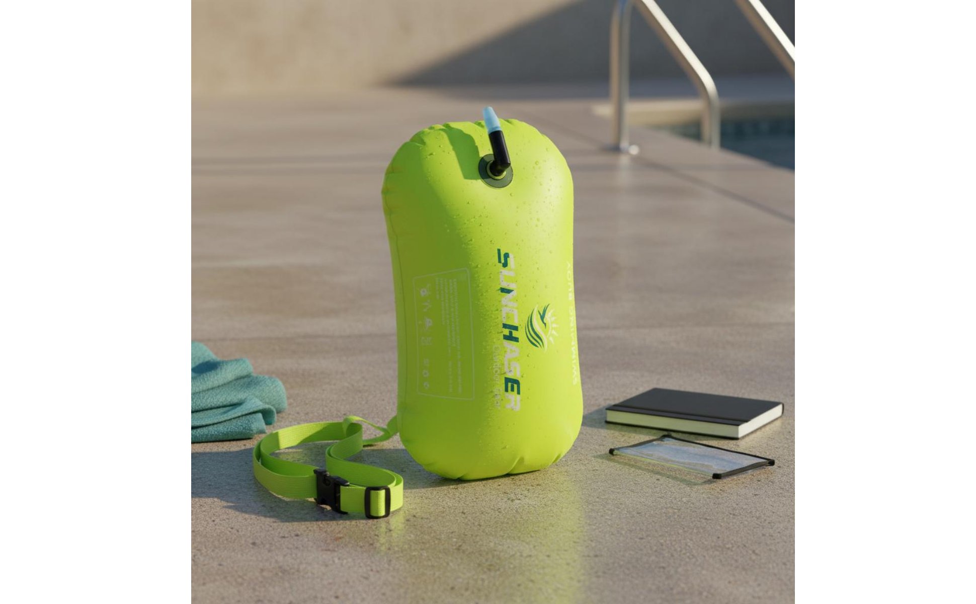 Bouée de Rangement Étanche PVC Sac de Natation Flottant Léger