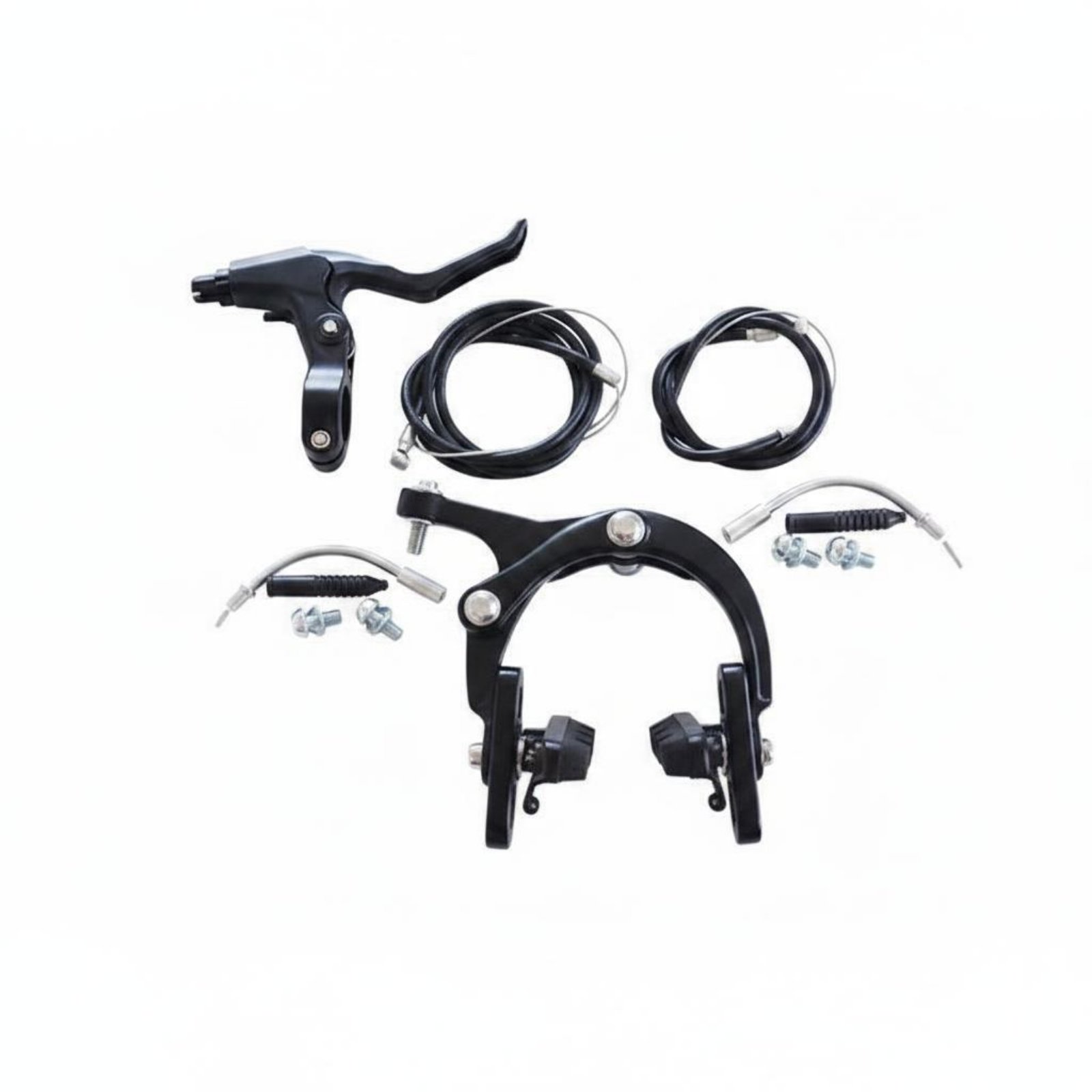 Linear-Pull Brake Kit Mountain Bike Brake Set Anti-Oxidation for Road Biking
