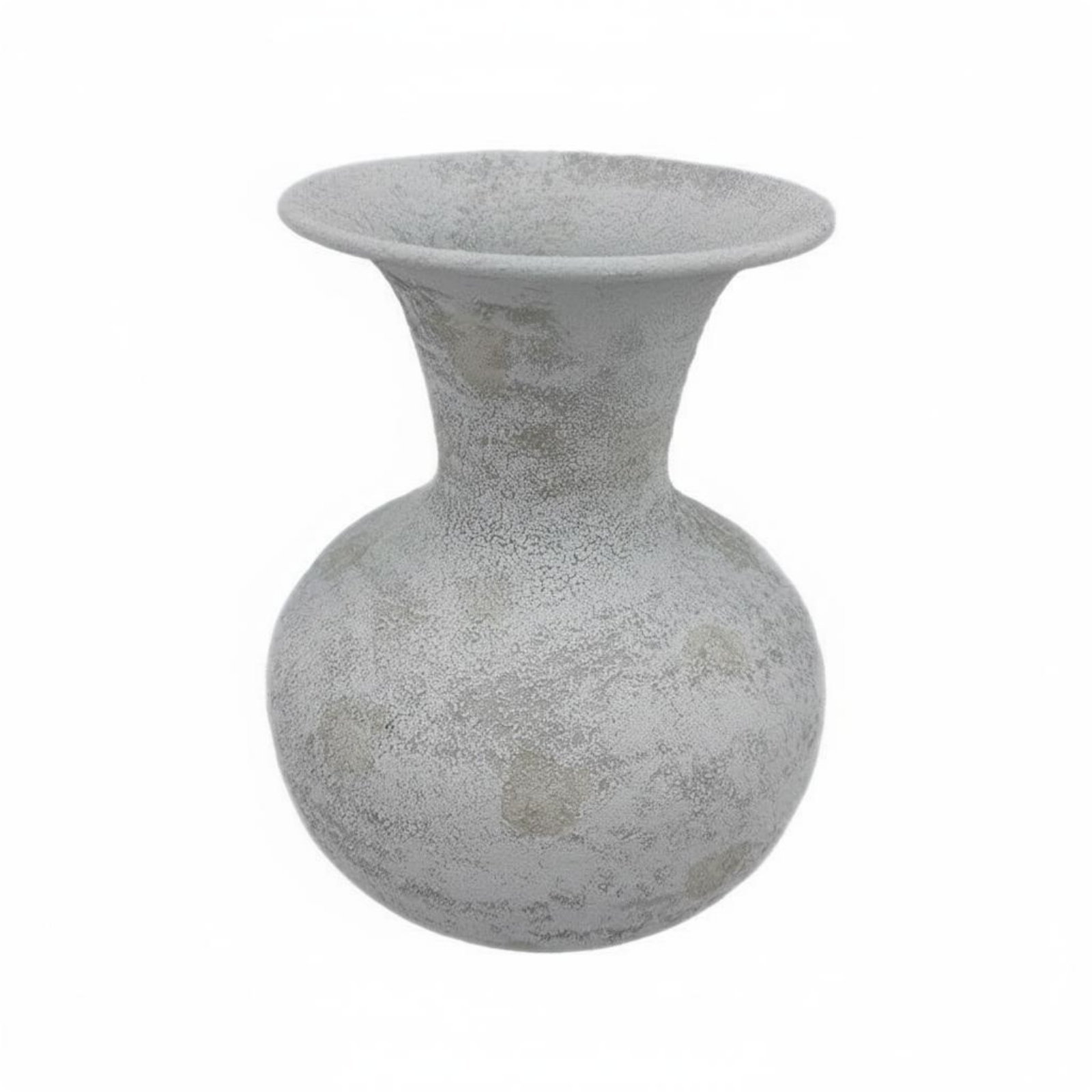 6 Pieces Vintage Metal Vase Elegant Design High Foot Flower Vase for Living